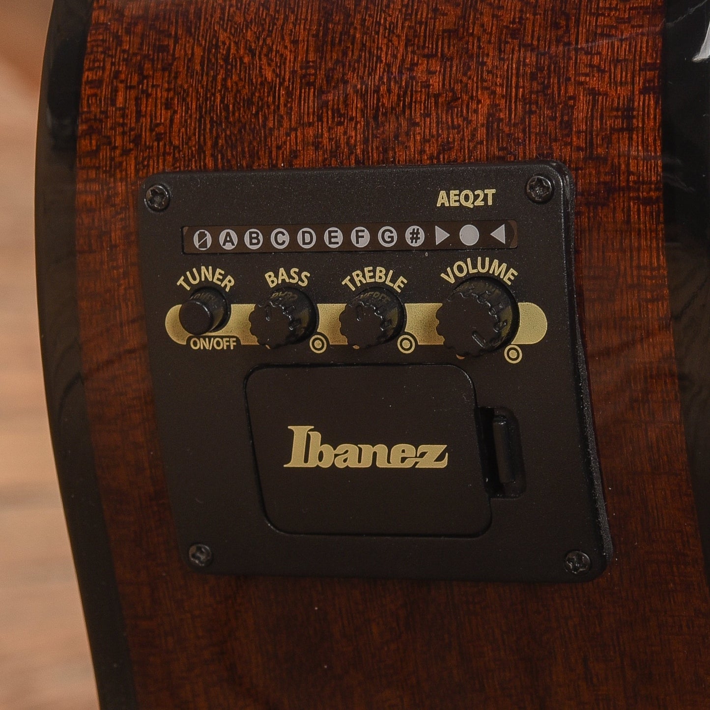 Ibanez AEGB25E-TKH Transparent Black Burst