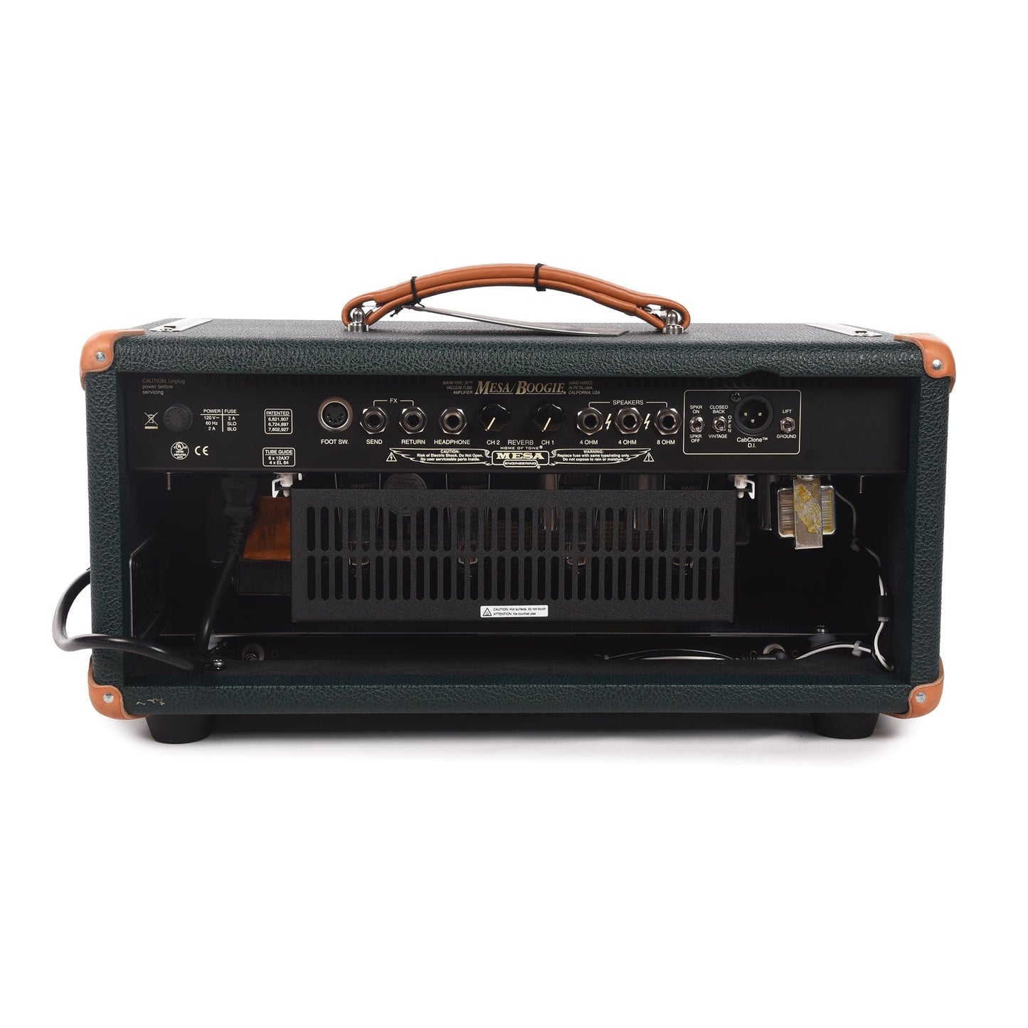 Mesa/Boogie Mark Five: 35 35W Head Emerald Green w/ Tan Jute Grill