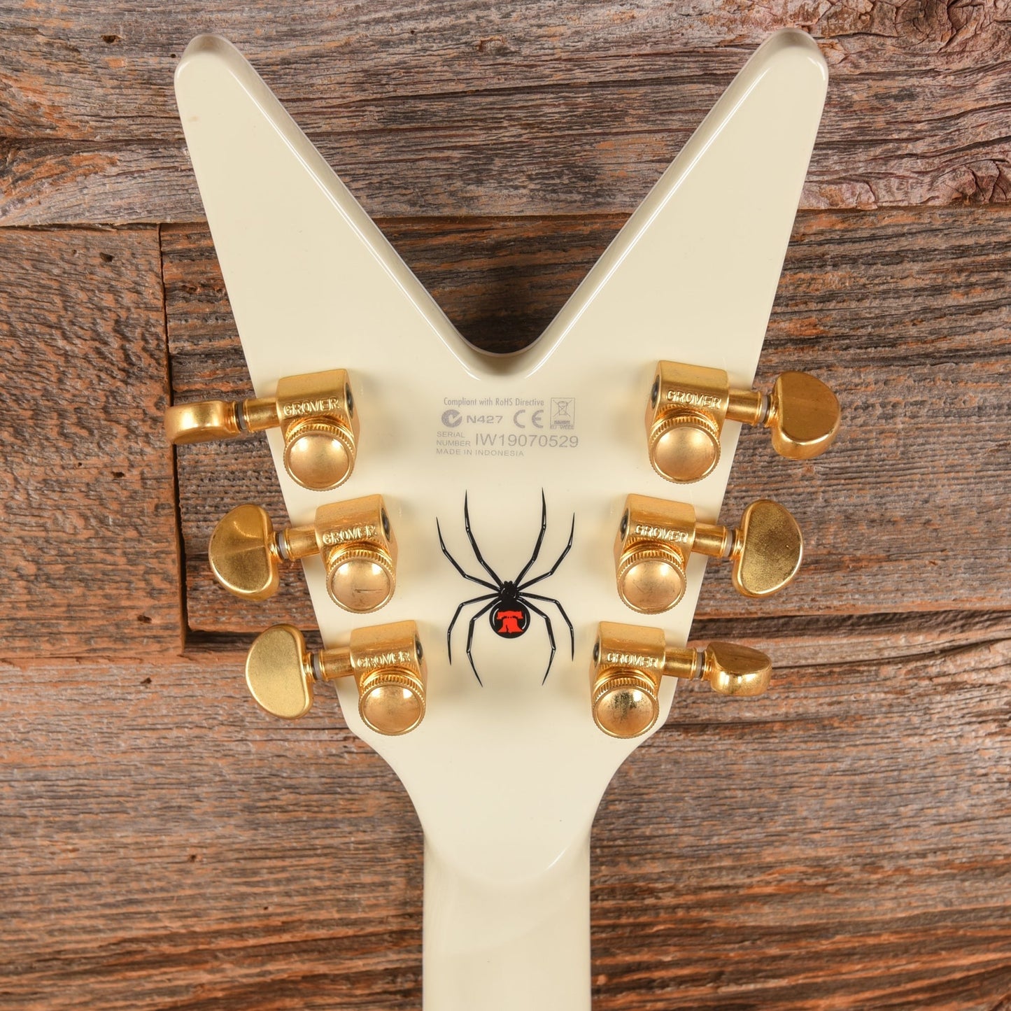 Dean Guitars Christian Martucci V White 2019