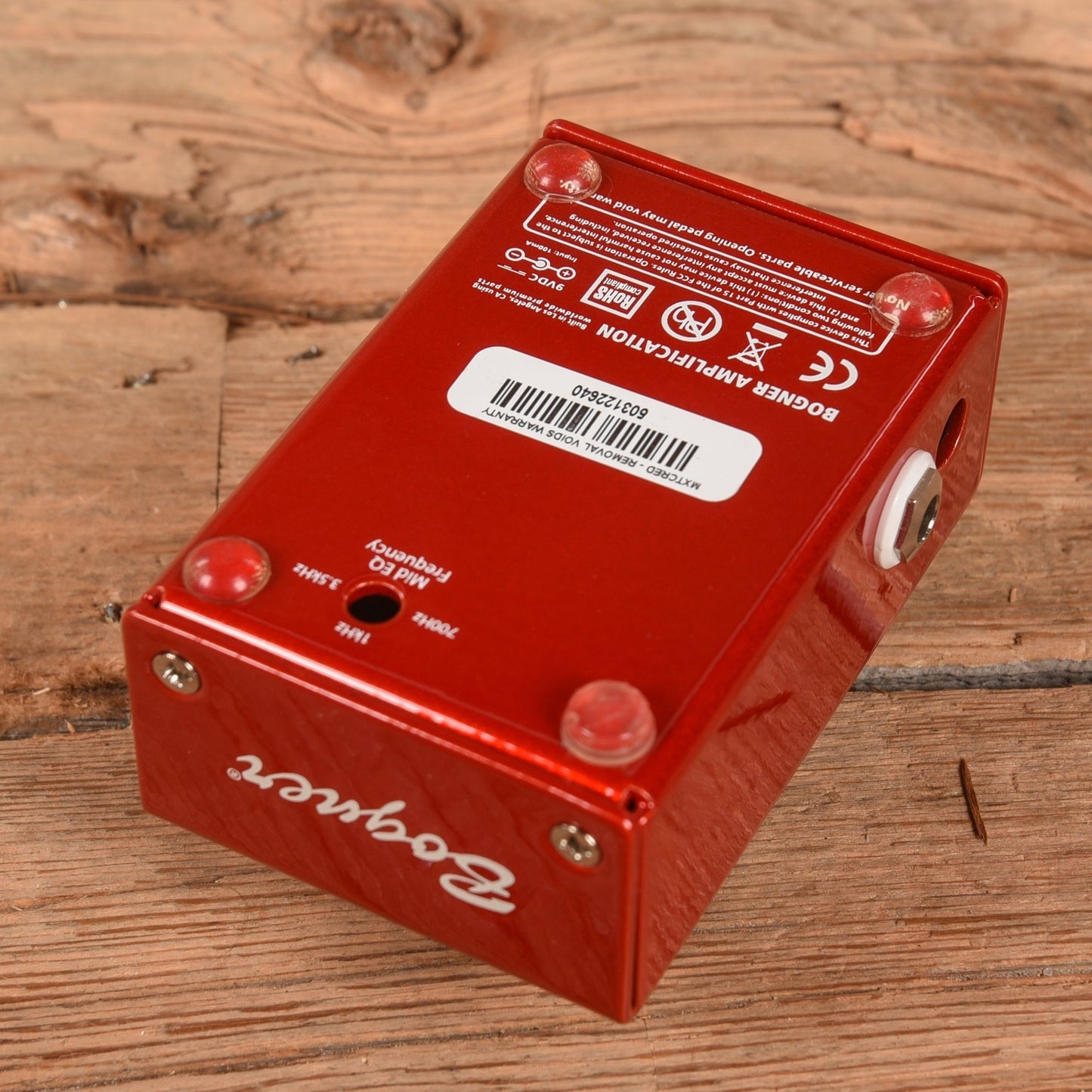 Bogner Ecstacy Red Mini Overdrive