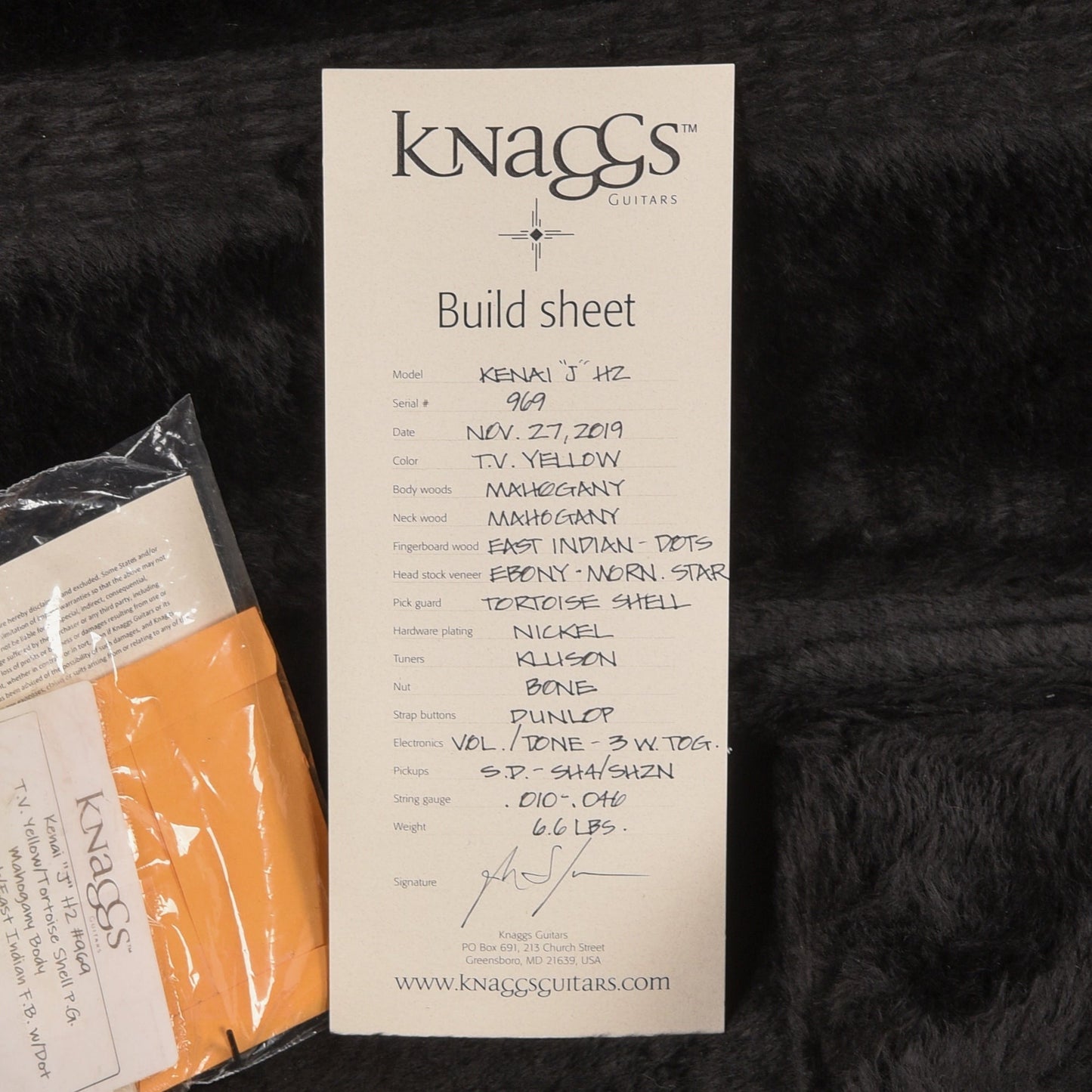 Knaggs Kenai J Yellow