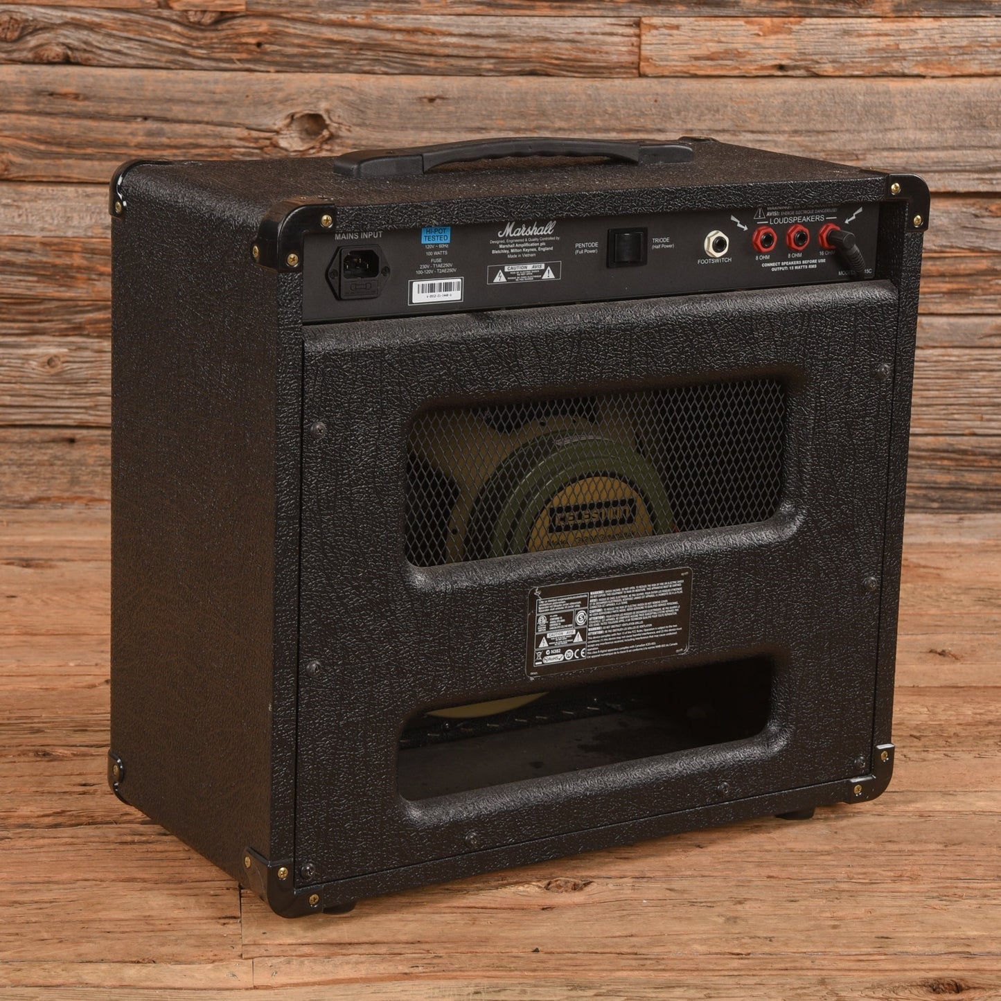 Marshall DSL15C 2-Channel 15-Watt 1x12" Guitar Combo Amp