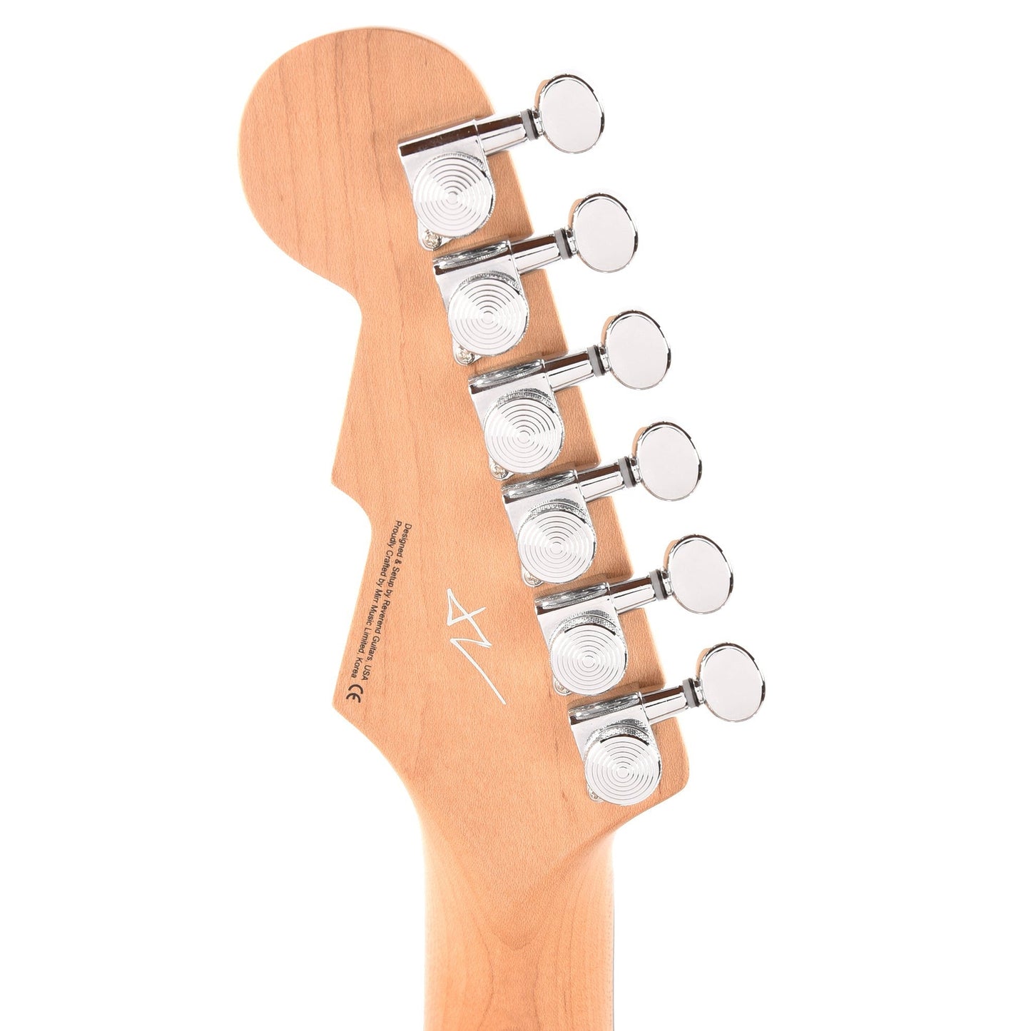 Reverend Jetstream RB Transparent White