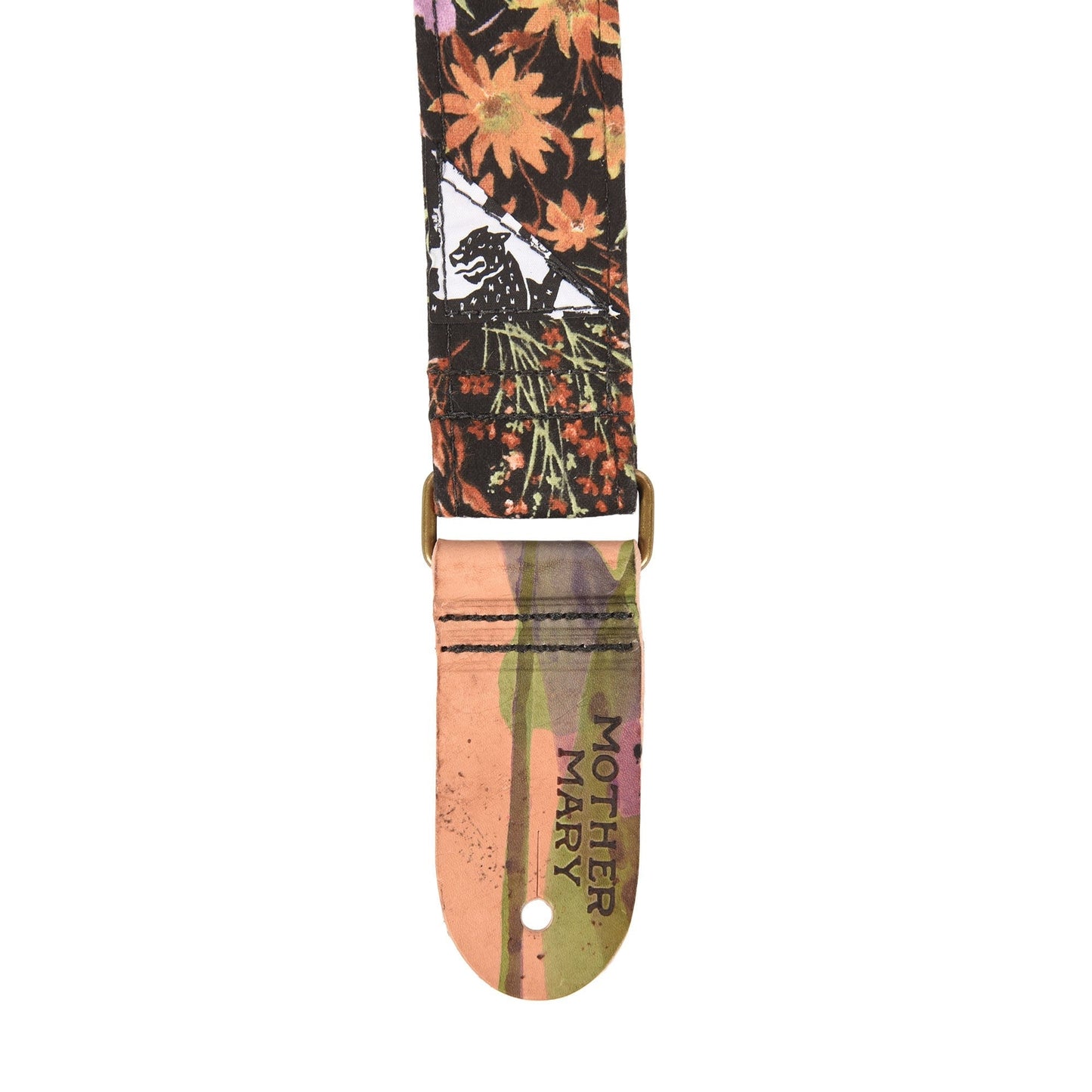 Mother Mary "Midnight Bloom" Guitar Strap