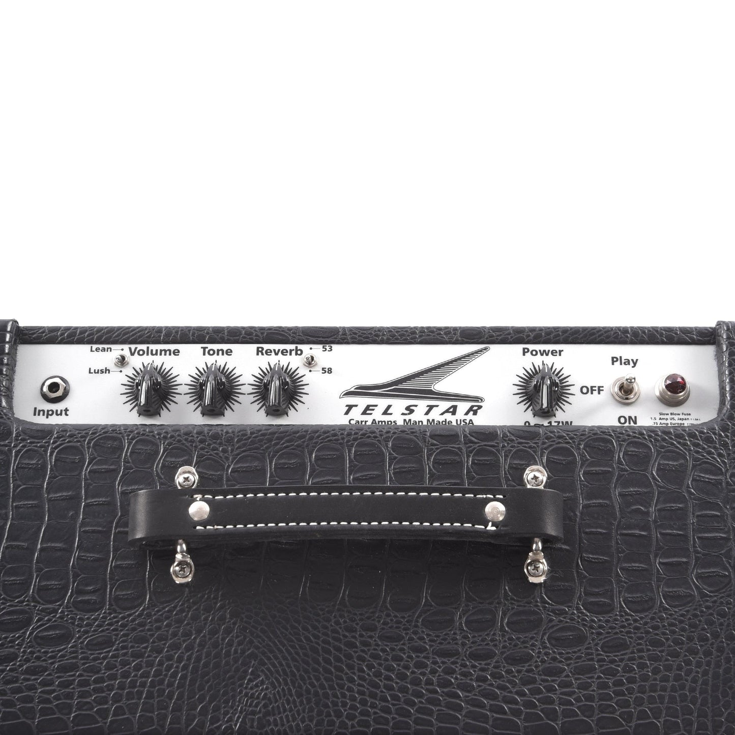 Carr Telstar 17W 1x12 EL34/6V6 Reverb Combo Gator Black w/Valiant Custom Speaker