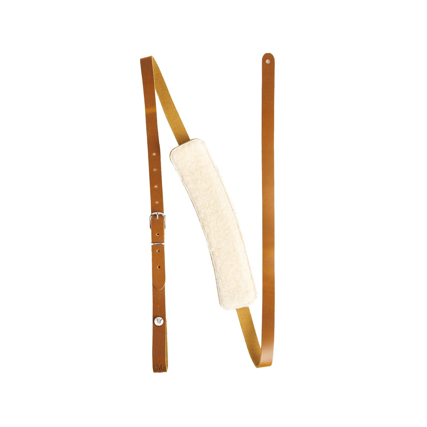 Martin Vintage Leather Guitar Strap Tan w/Padded Slider