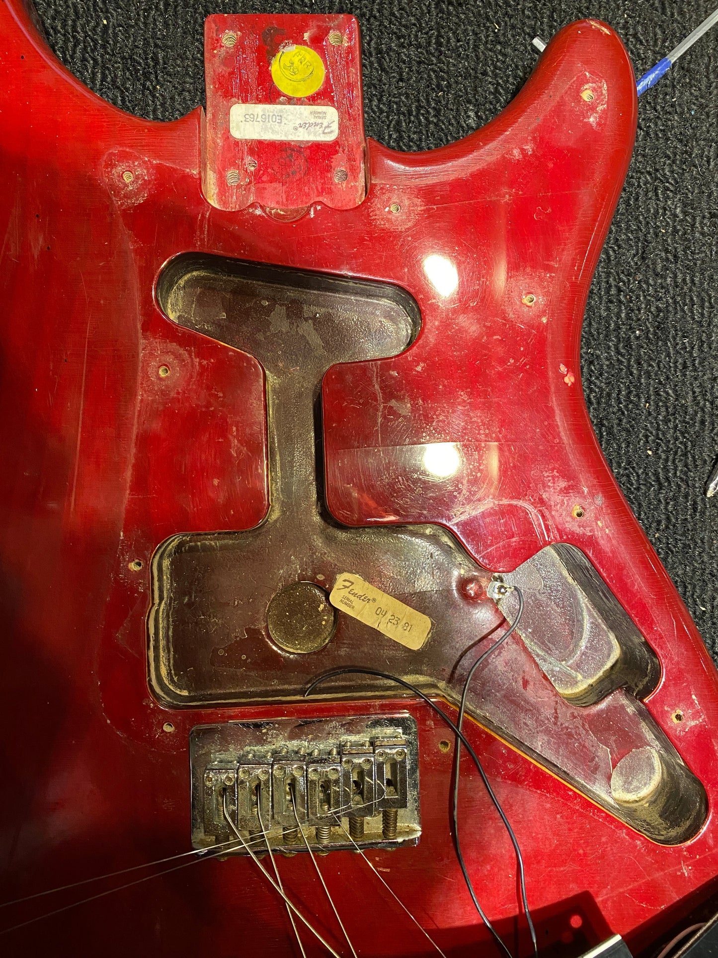 Fender Lead II Wine Red 1981