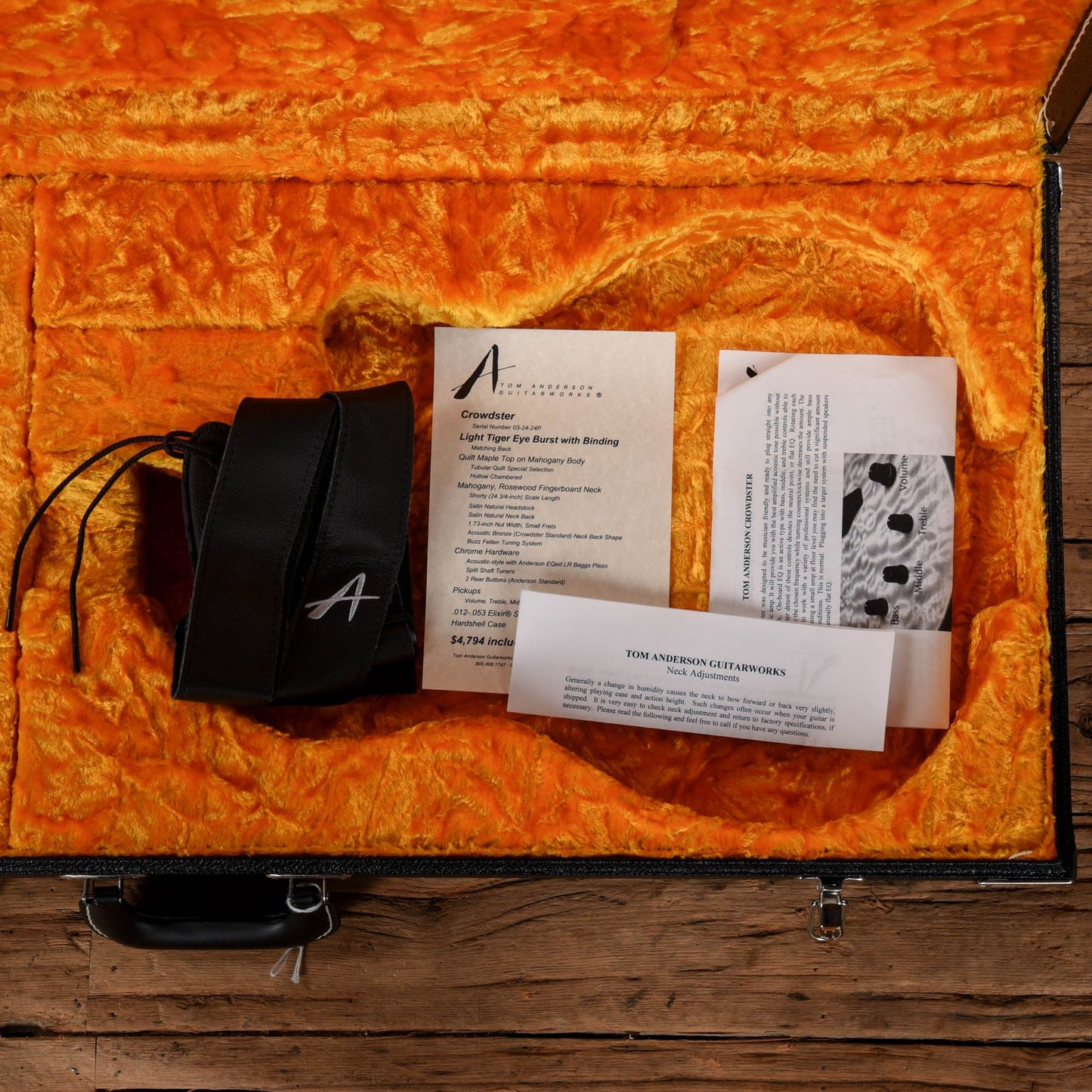 Tom Anderson Crowdster Sunburst 2024
