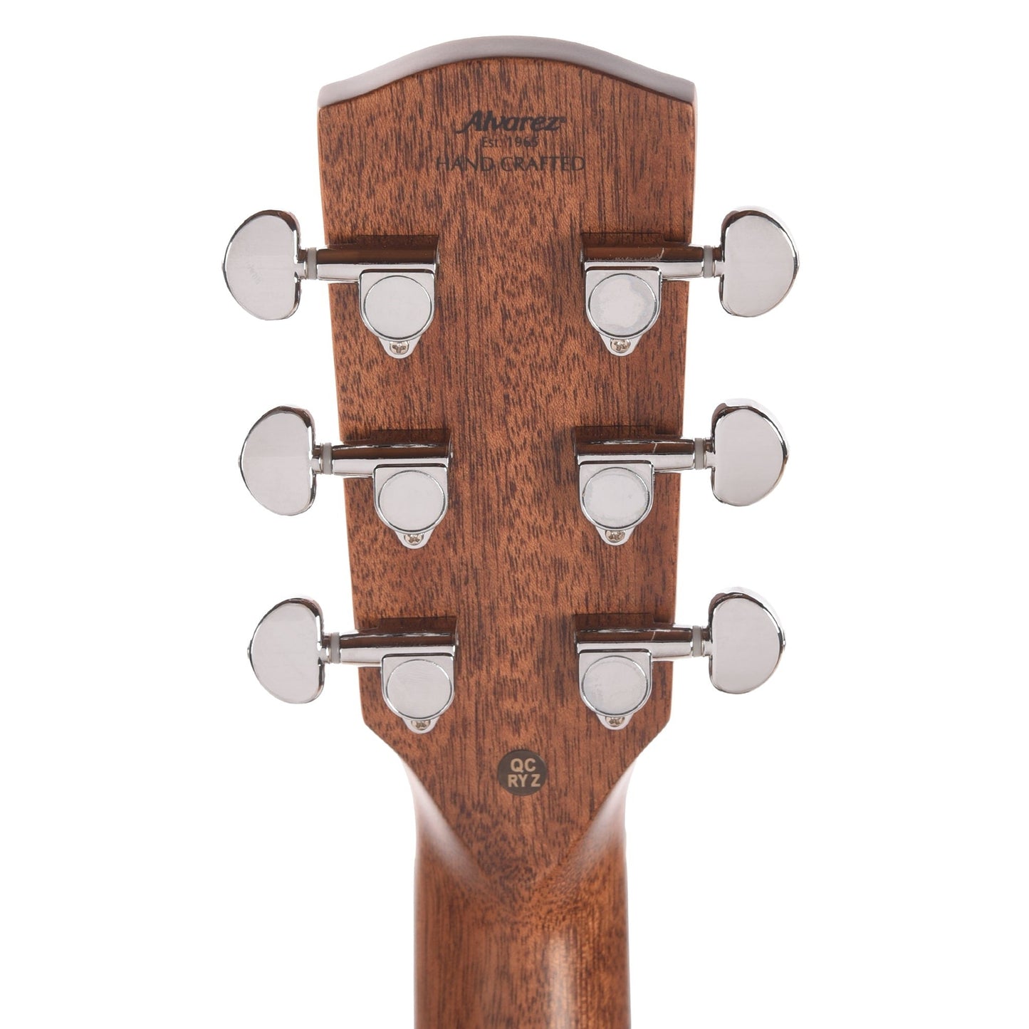Alvarez AF60 Herringbone Folk/OM Acoustic Guitar Natural