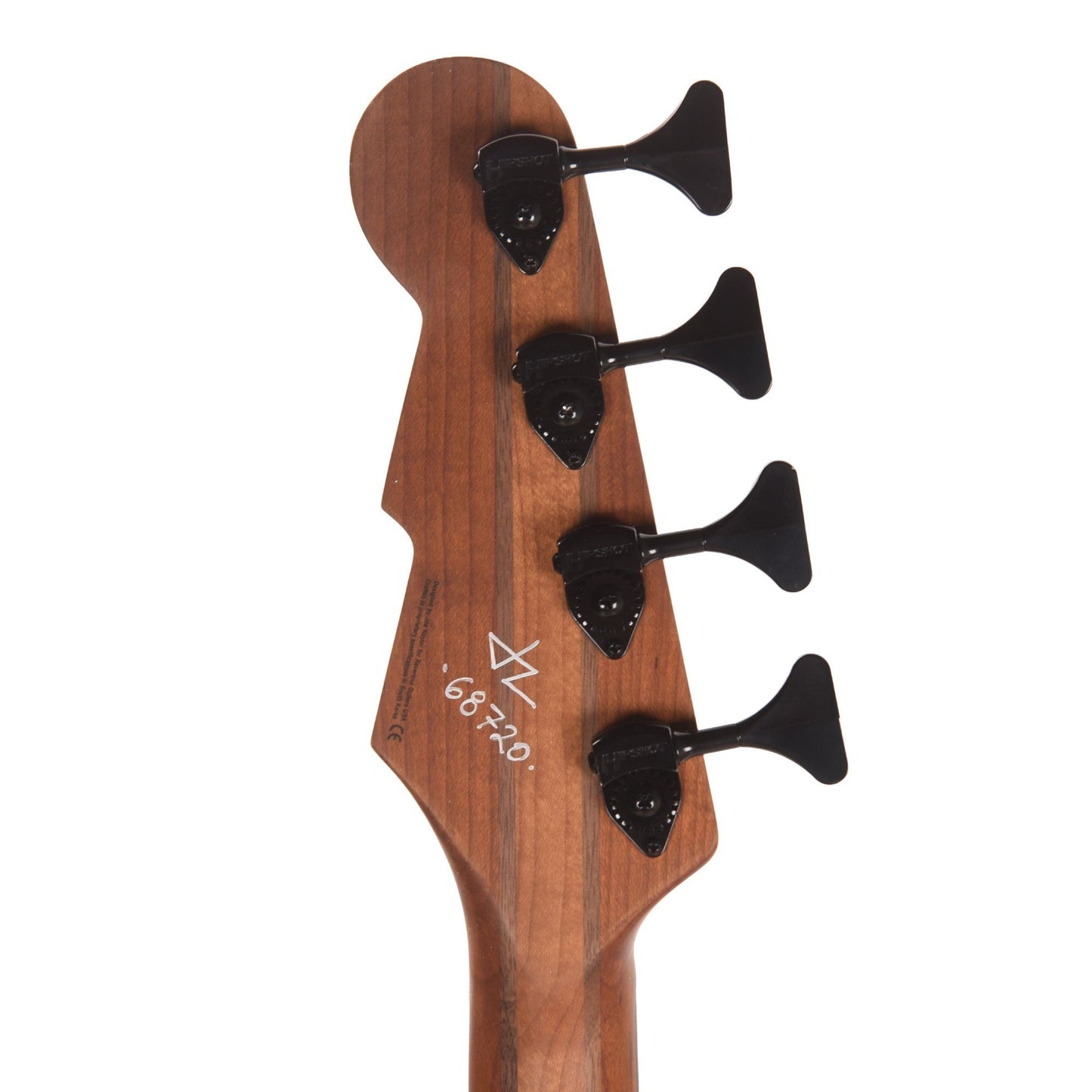 Reverend Mercalli 4 Bass Guitar Blackout