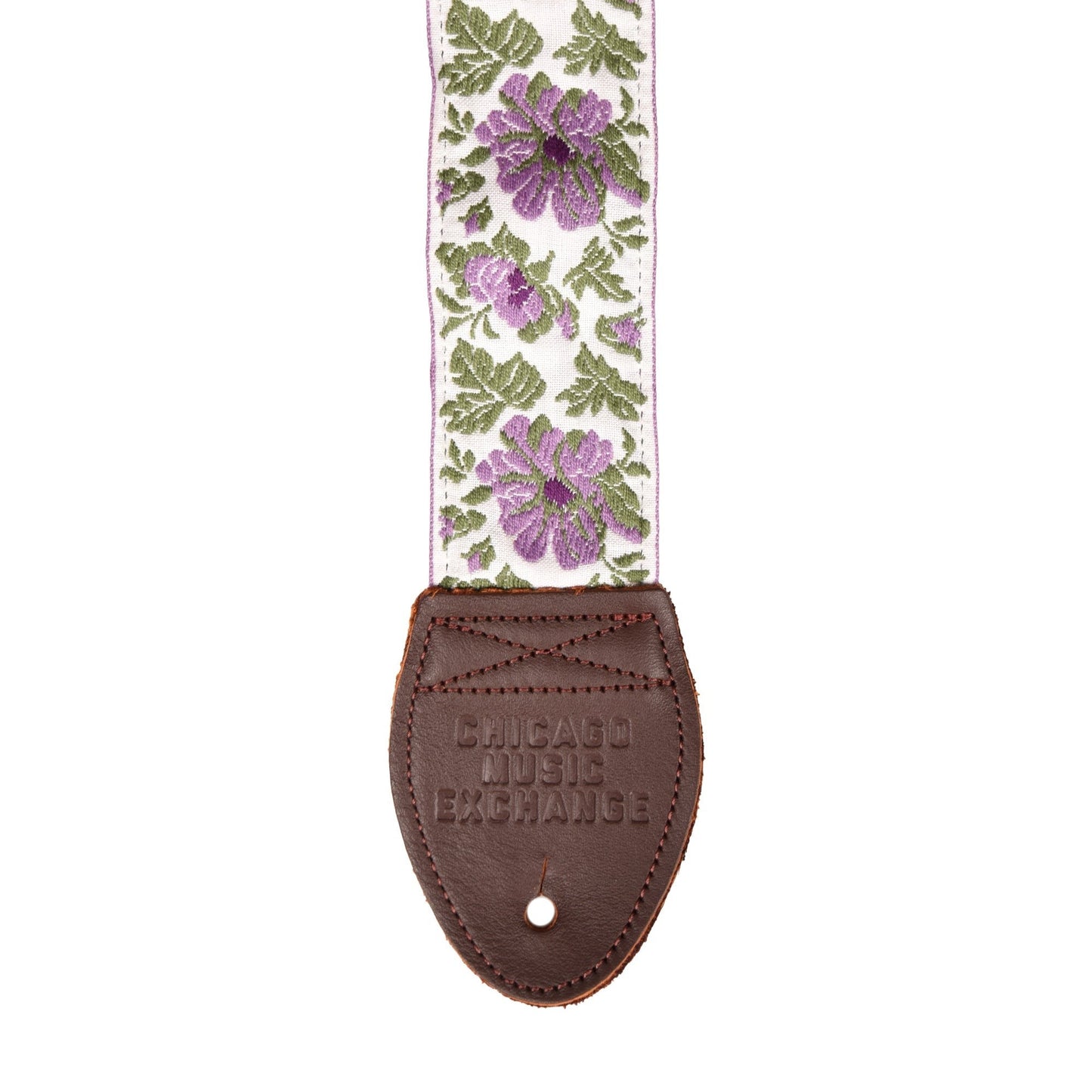 Souldier Larkspur 2" Strap w/Lilac Belt & Warm Brown Ends
