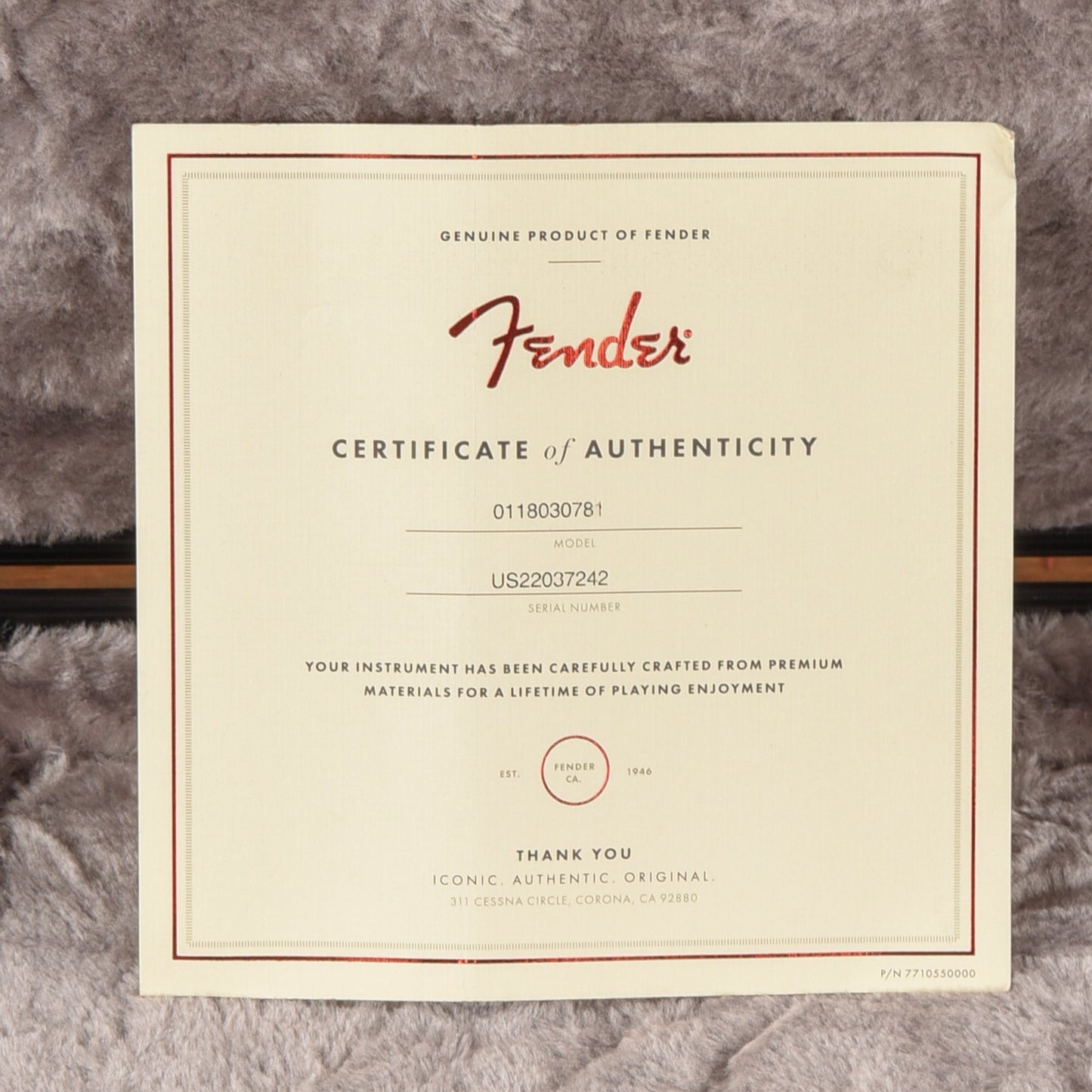 Fender American Ultra Telecaster Arctic Pearl 2022