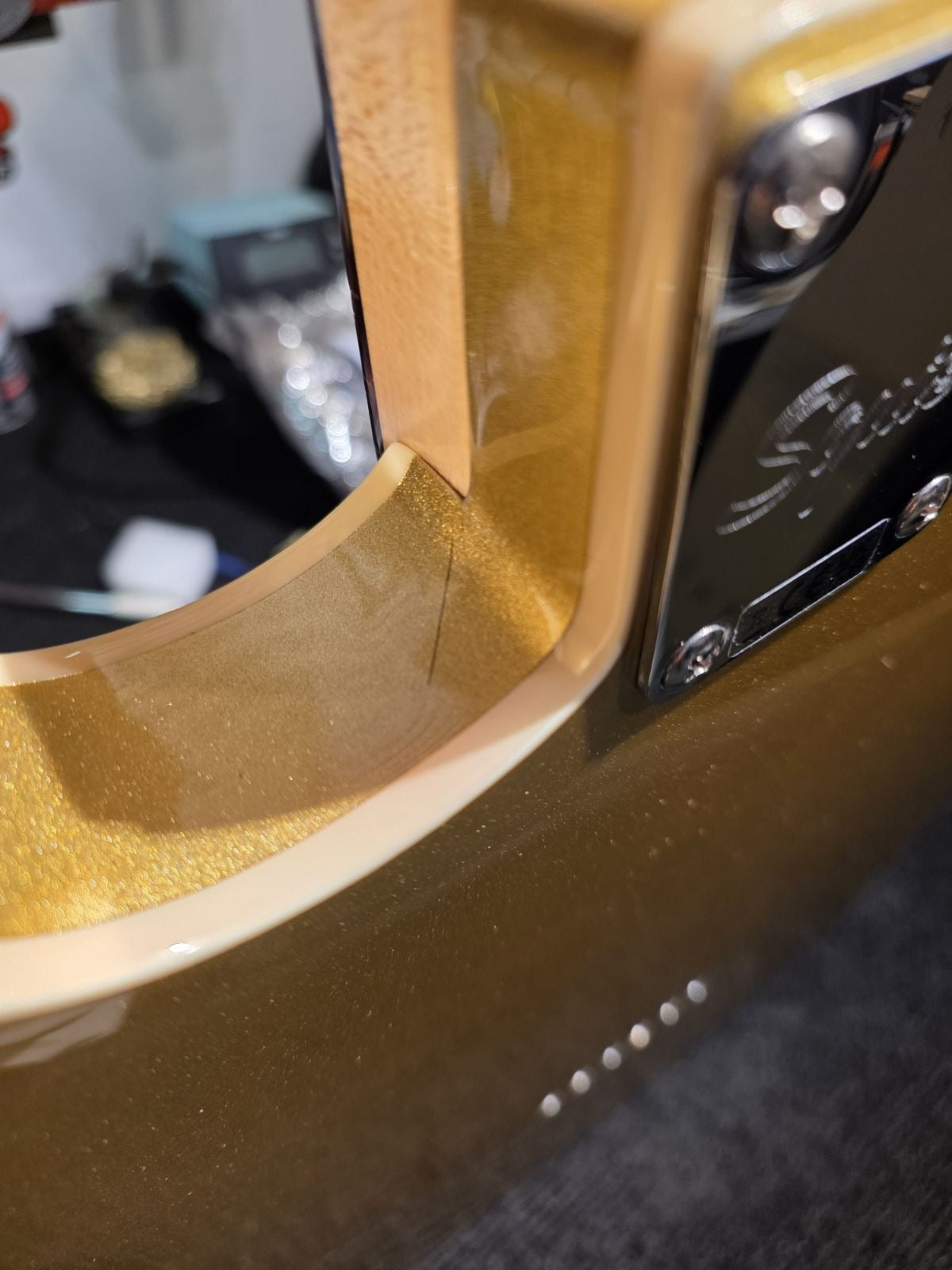 Squier Paranormal Custom Nashville Stratocaster Aztec Gold