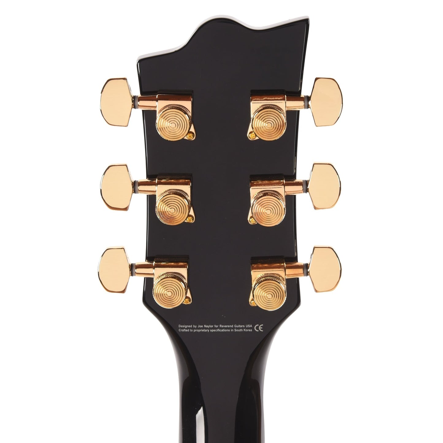 Reverend Kyle Shutt II Midnight Black Electric Guitar