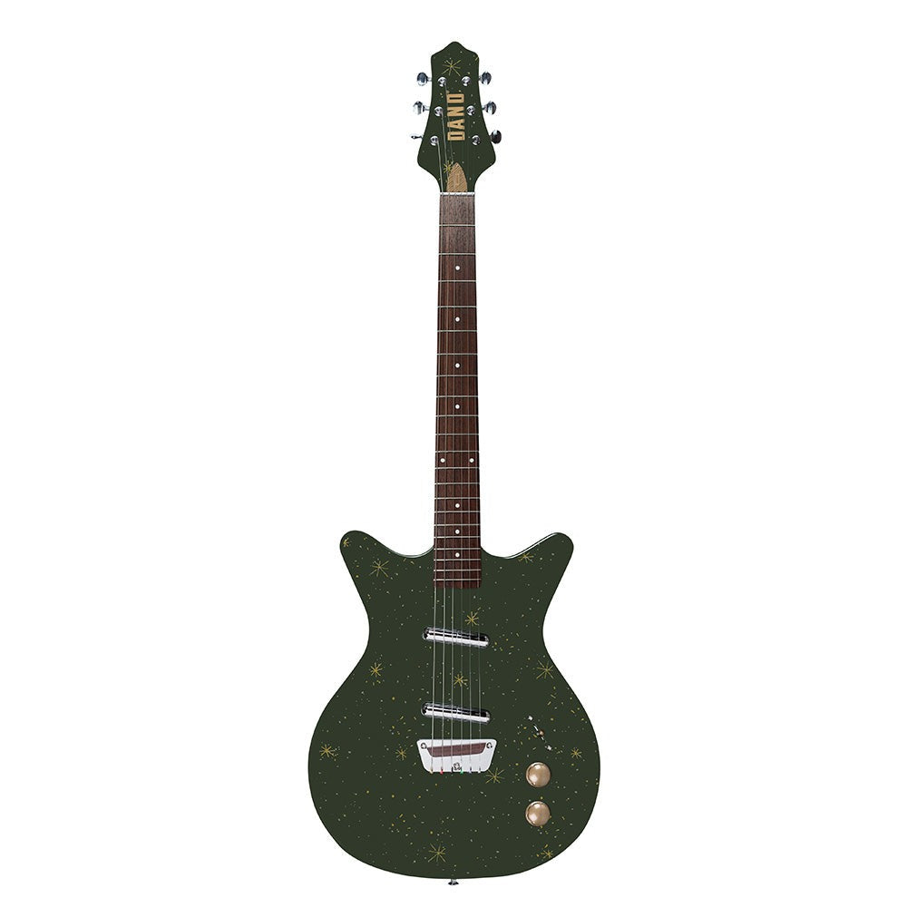 Danelectro Golden 1950's Electric Guitar Green
