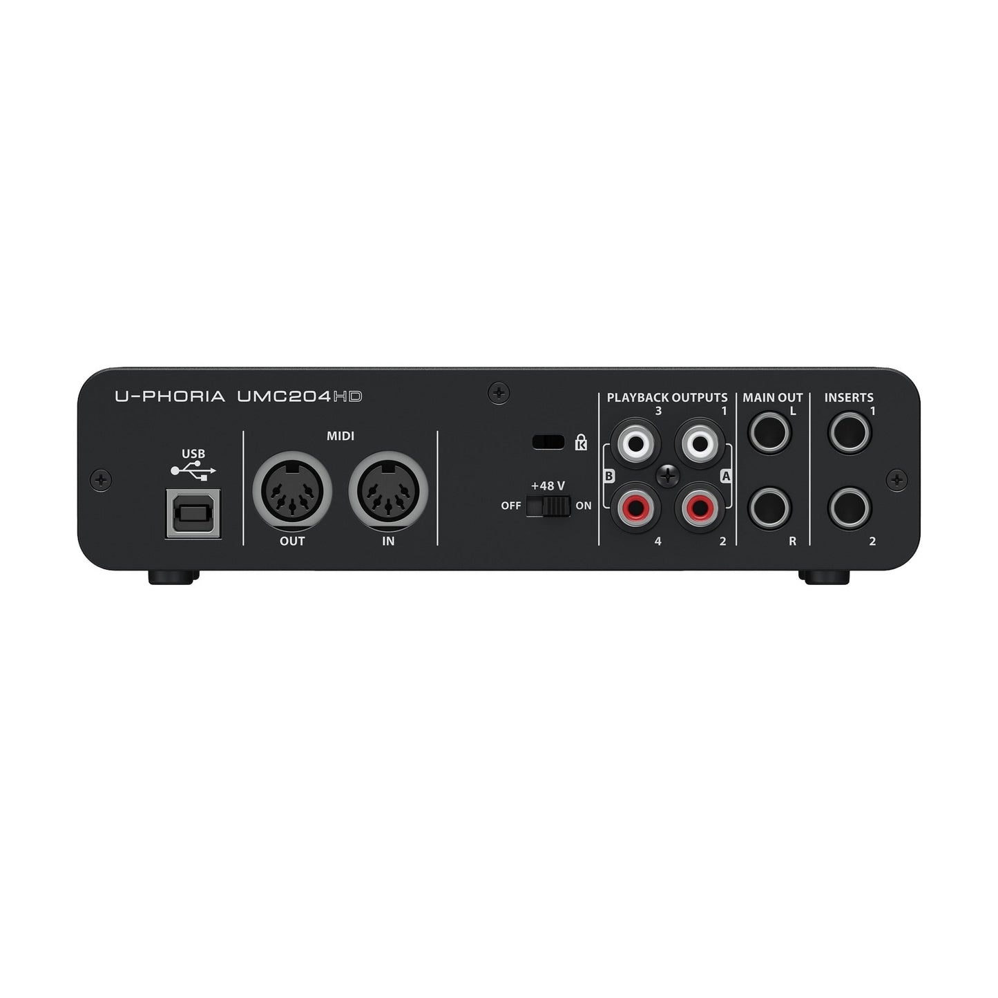 Behringer U-Phoria UMC204HD USB Audio Interface