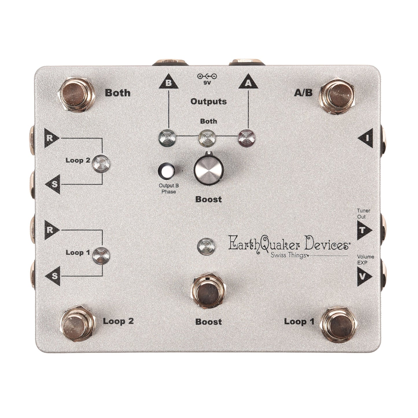 EarthQuaker Devices Swiss Things Pedalboard Reconciler One-of-a-Kind #02