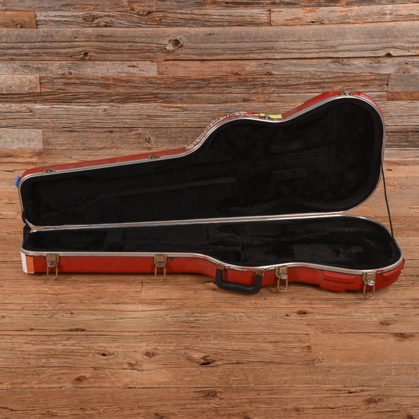 Fender American Channel Bound Stratocaster Neck With Deluxe Stratocaster Body Crimson Red Transparent 2020