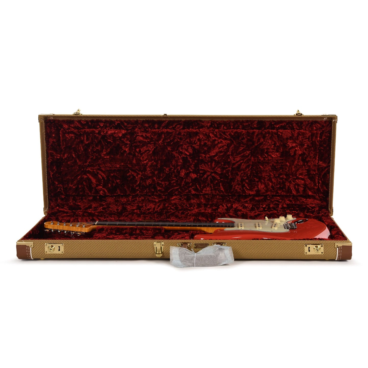 Fender Limited Edition American Vintage II 1961 Stratocaster Fiesta Red w/3A Flame Maple Neck