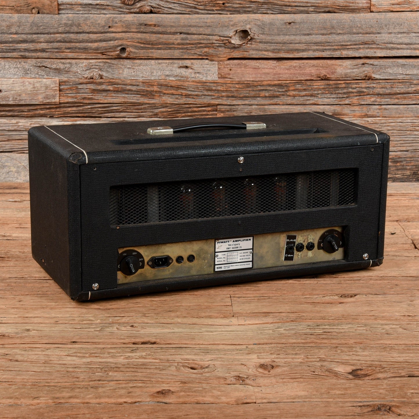 Hiwatt DR103 100-Watt Guitar Amp Head 1982