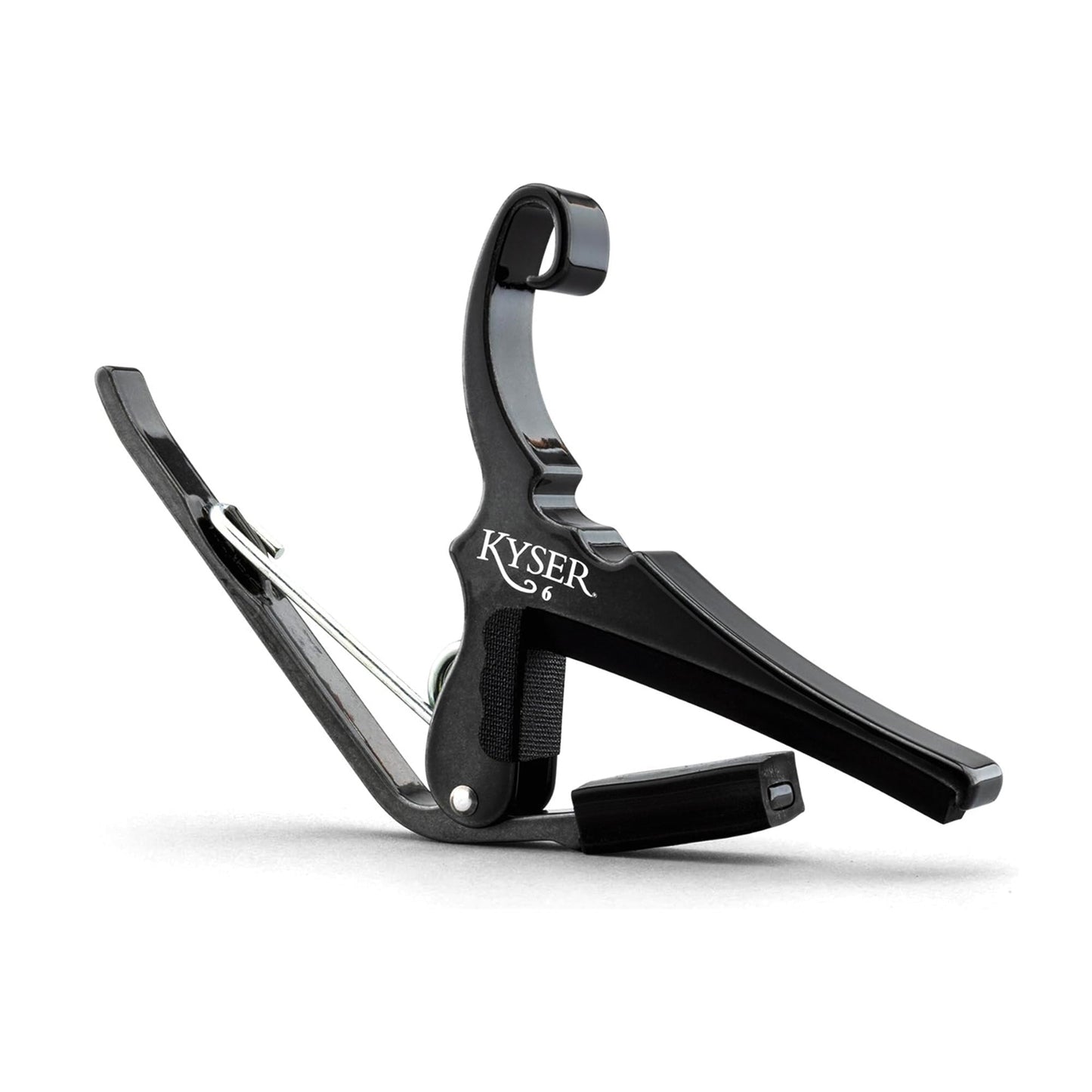 Kyser Quick-Change Capo for 6-String Acoustic Guitars Black Chrome