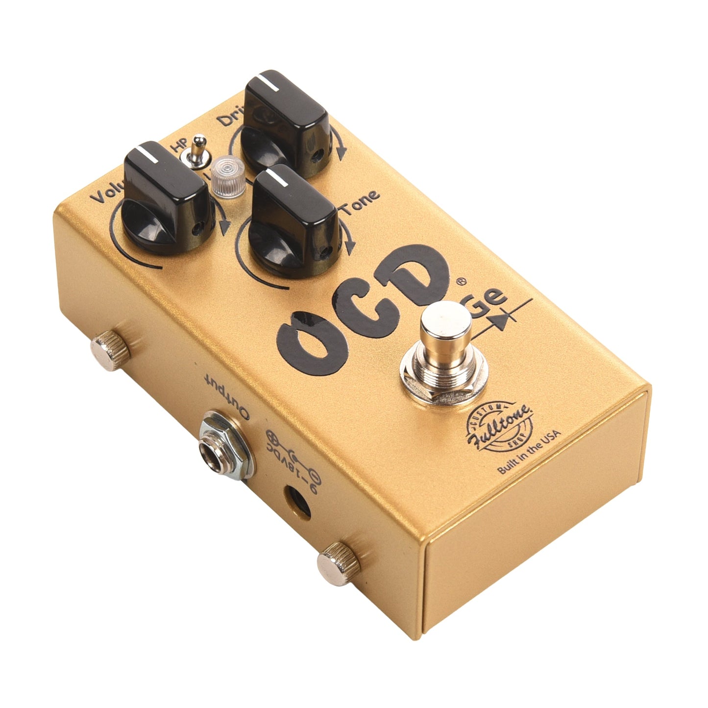 Fulltone Limited Edition Custom Shop Gold Standard OCD-Ge Germanium Overdrive Pedal