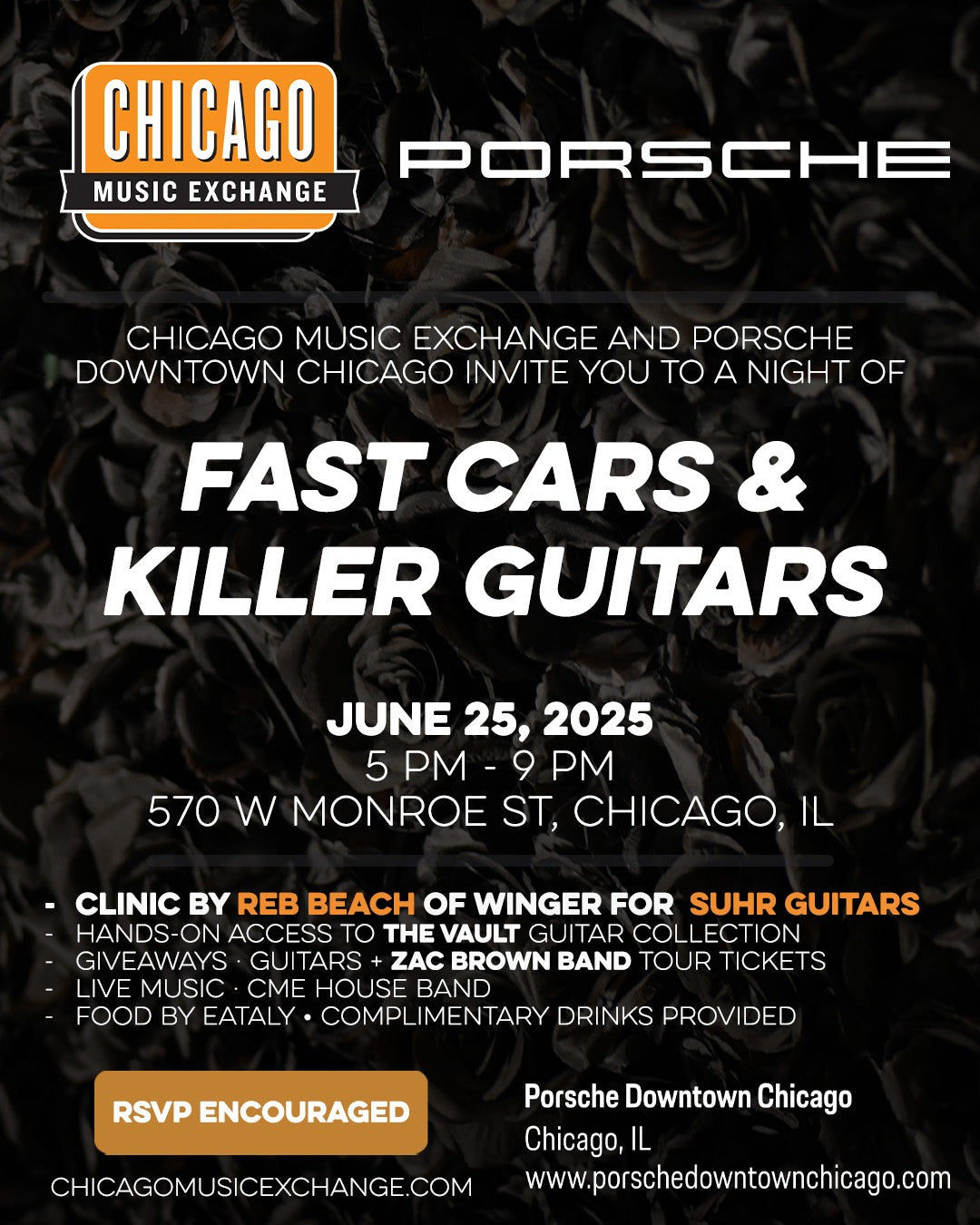 CME x Porsche Downtown Chicago Event Reservation