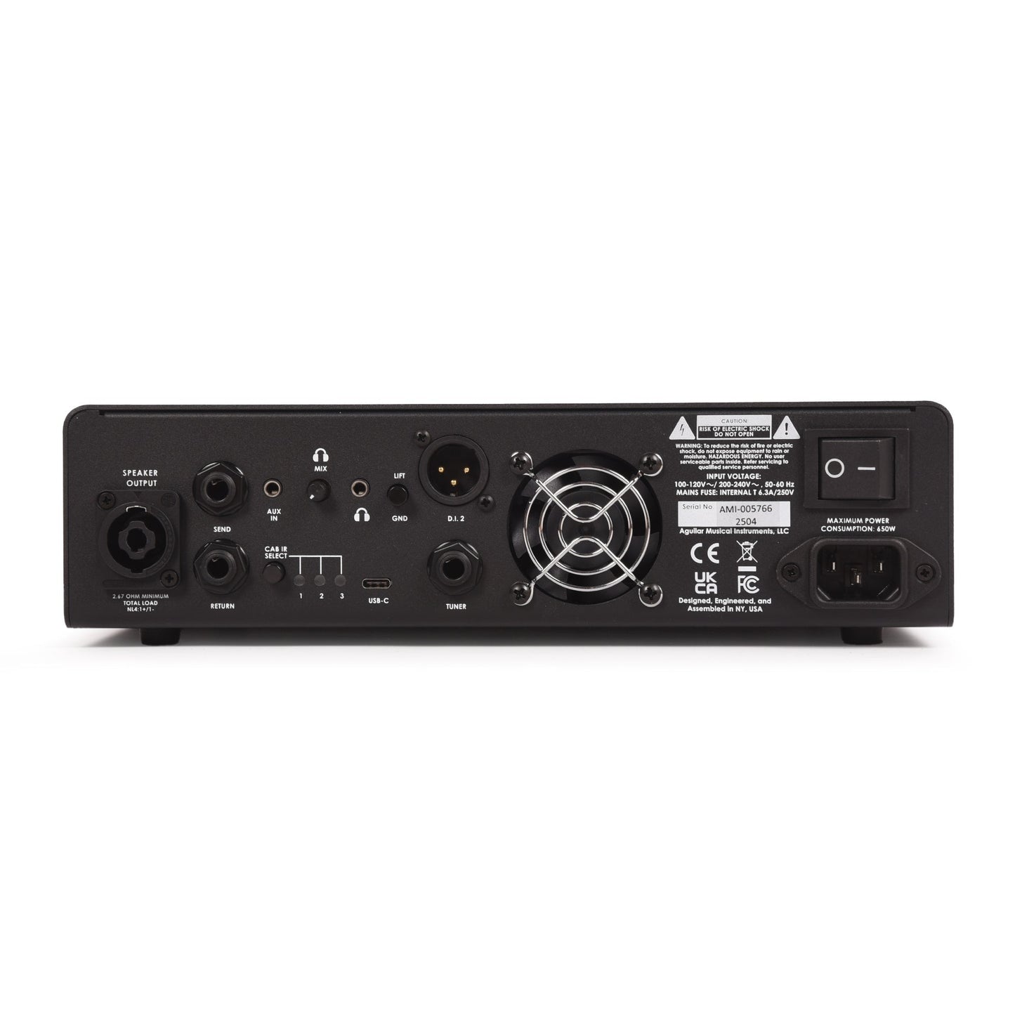 Aguilar 30th Anniversary TH500 V2 500w Bass Amp Head Pearl/Gold
