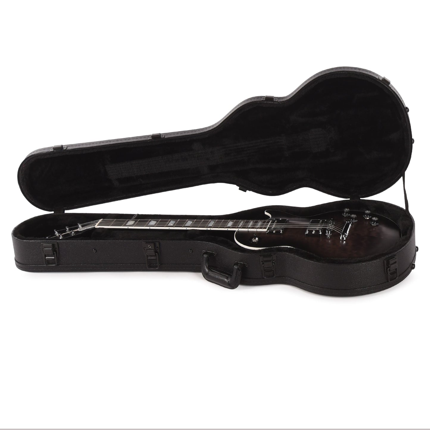 Gibson Artist Mark Morton Les Paul Modern Quilt Translucent Ebony Burst Satin