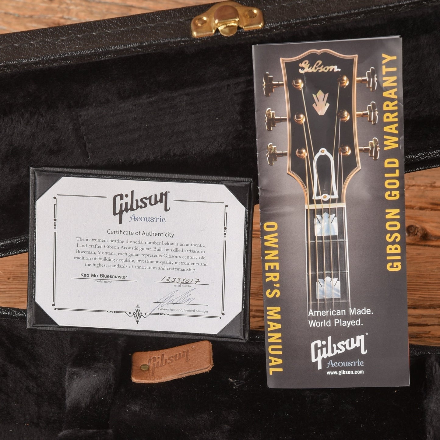 Gibson Keb Mo Bluesmaster W/OHSC Sunburst 2015