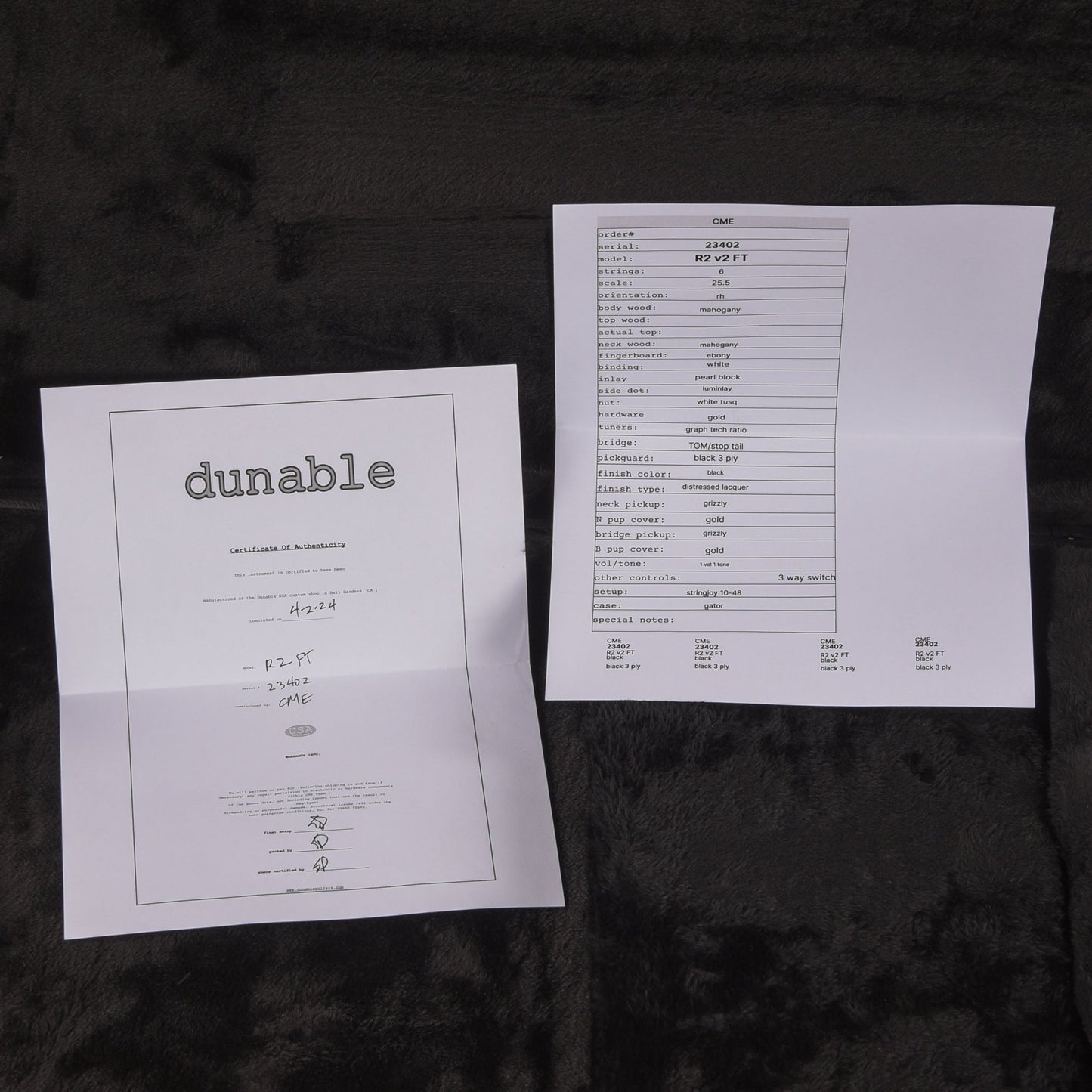 Dunable USA R2 Black