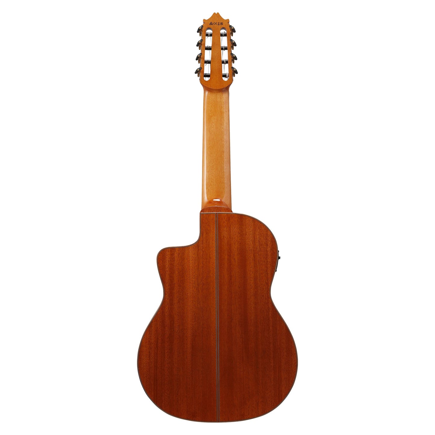 Ibanez GA3008CENT 8-String Classical Cutaway Acoustic-Electric Guitar Natural High Gloss