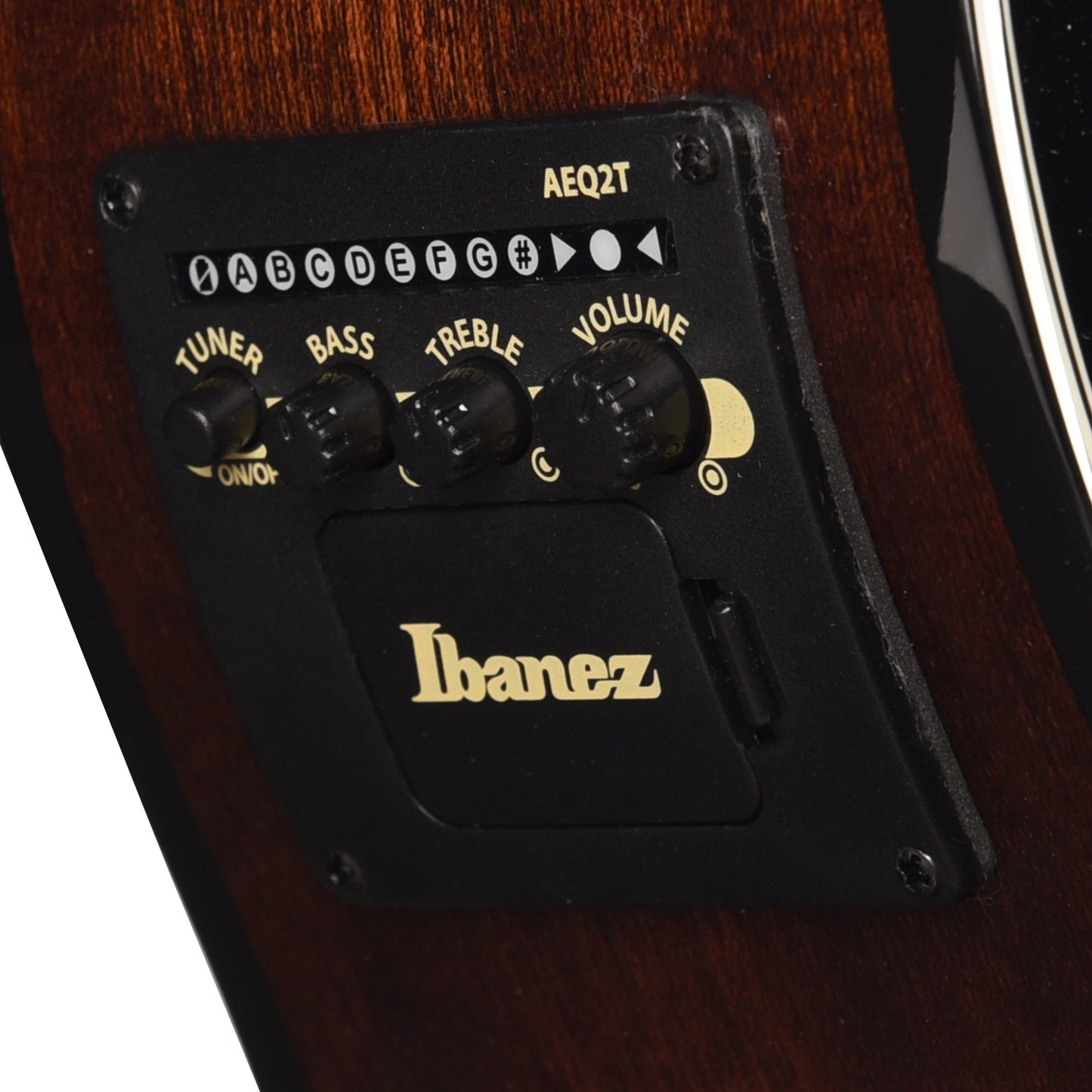 Ibanez AEWC16QATKH AEWC Acoustic-Electric Guitar Transparent Black Sunburst High Gloss