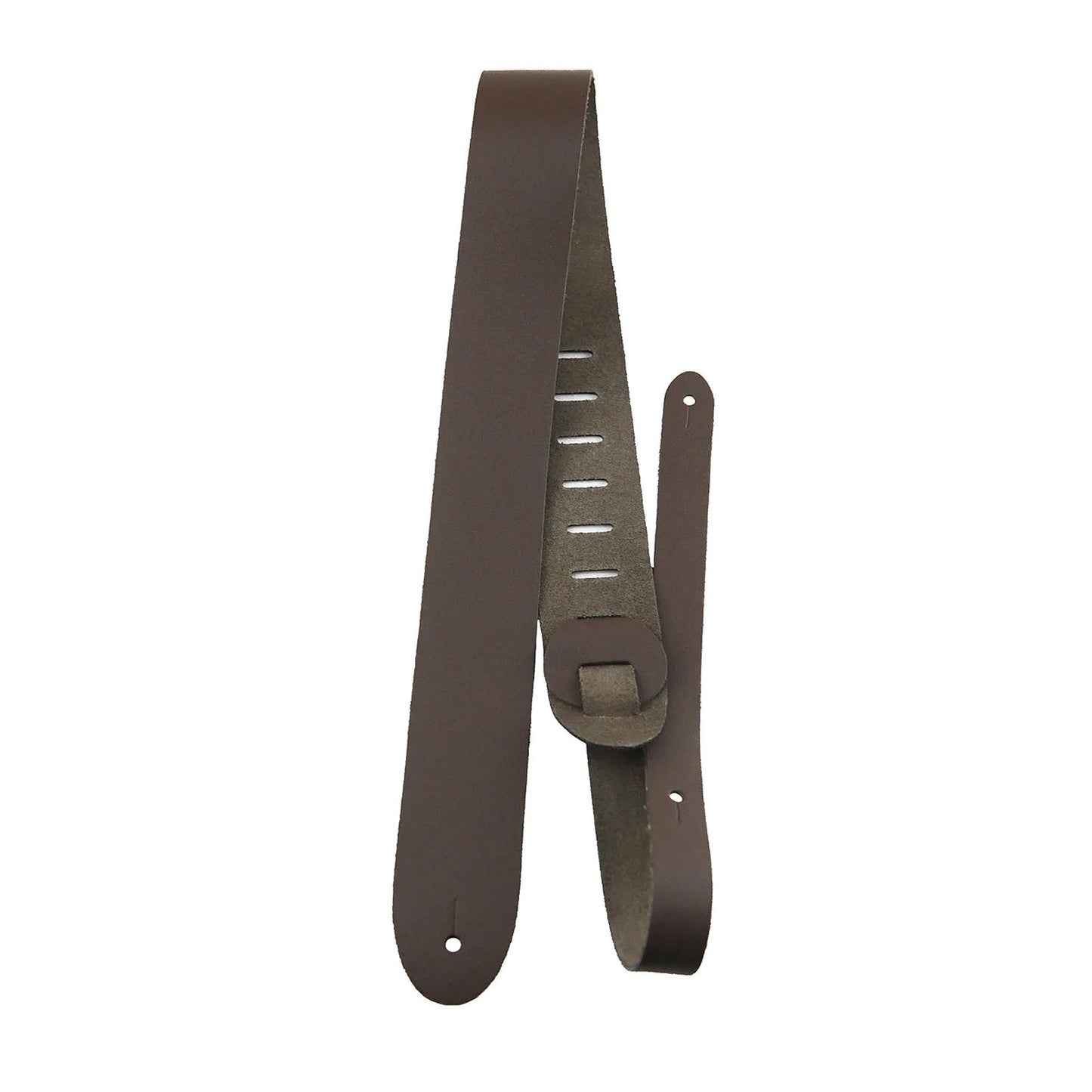 Perri's Basic Leather 2.5" Brown Guitar Strap