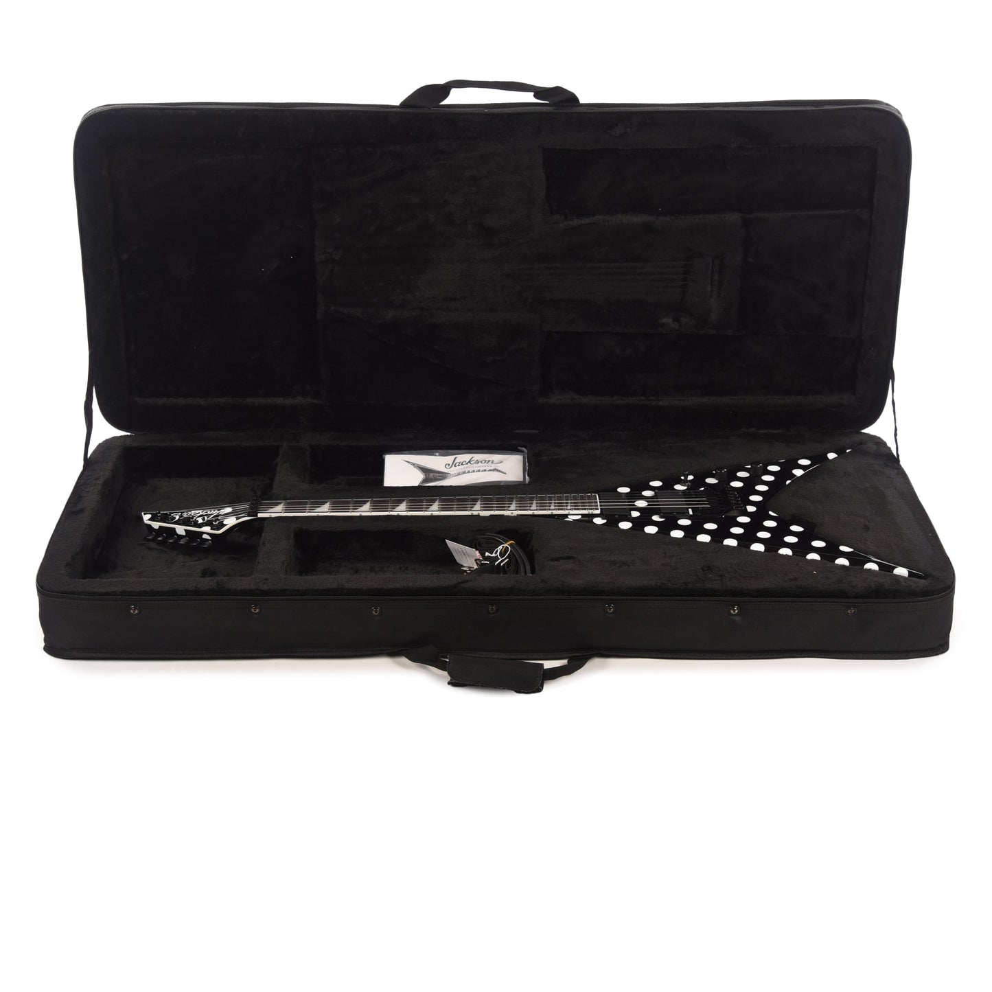 Jackson Limited Edition Pro Series Artist Signature Phil Demmel KV King V Polka Dot