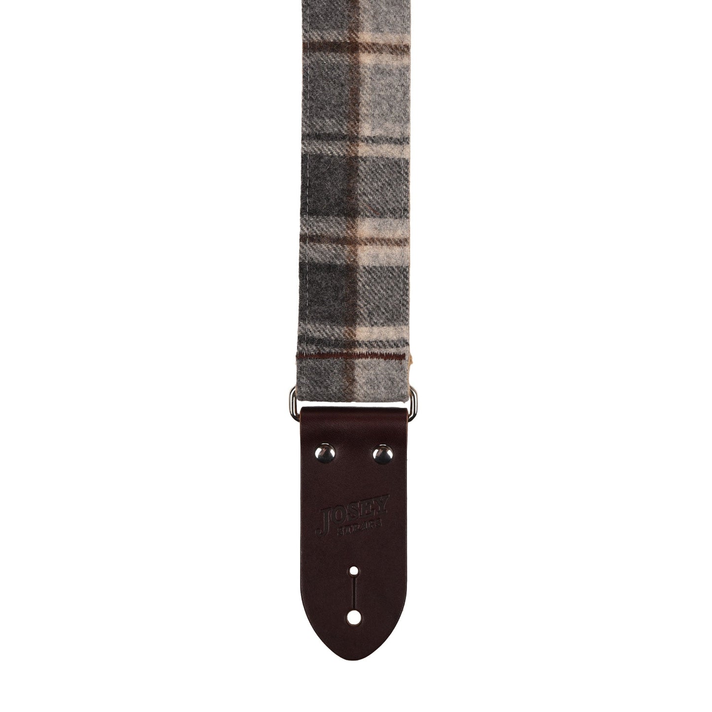 Josey Thrift Shop Flannel 2" Guitar Strap w/Sunset Ends and Cotton Backing
