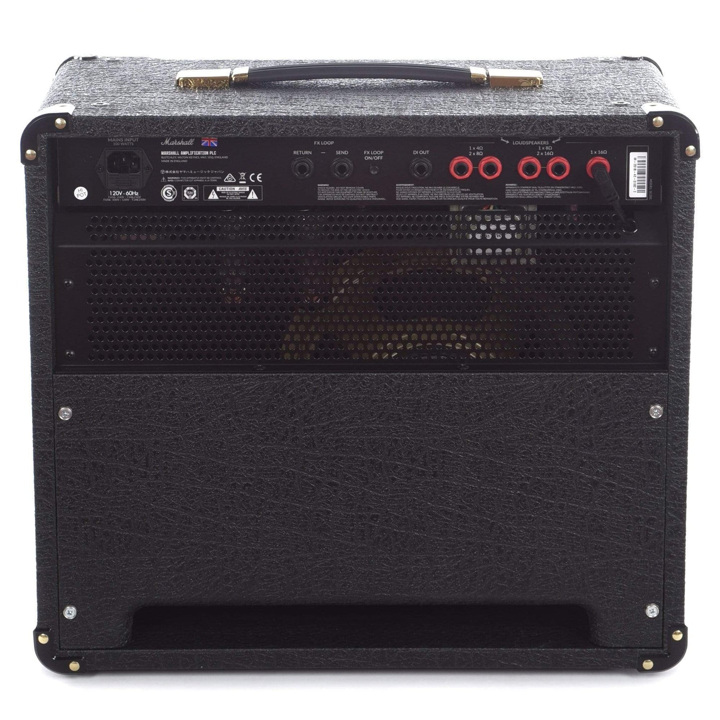 Marshall SC20C Studio Classic JCM800 Series 20W All-Valve 2203 1x10 Combo w/FX Loop and DI