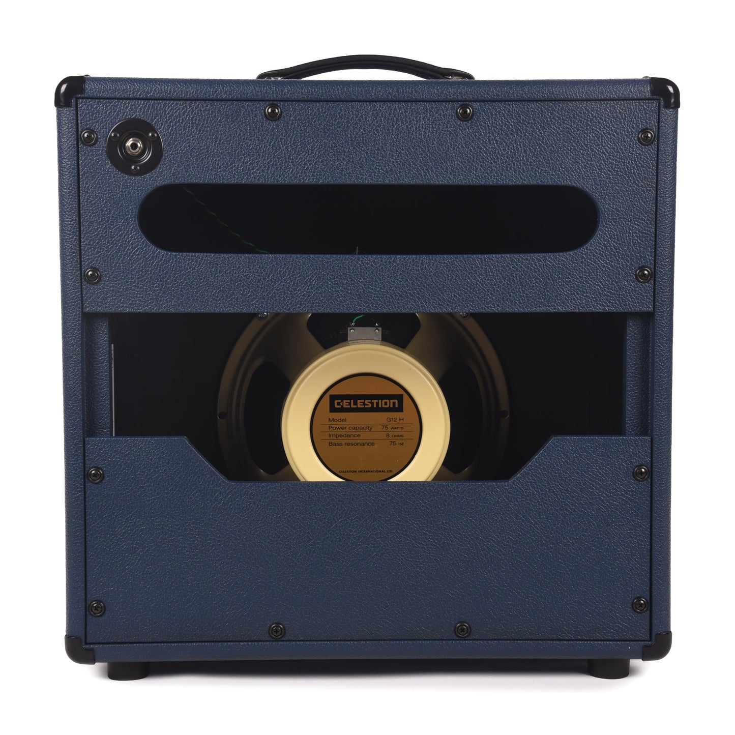 Matchless ESS112 30W 8ohm 1x12" Open Back Cabinet Navy w/ Gold Grille