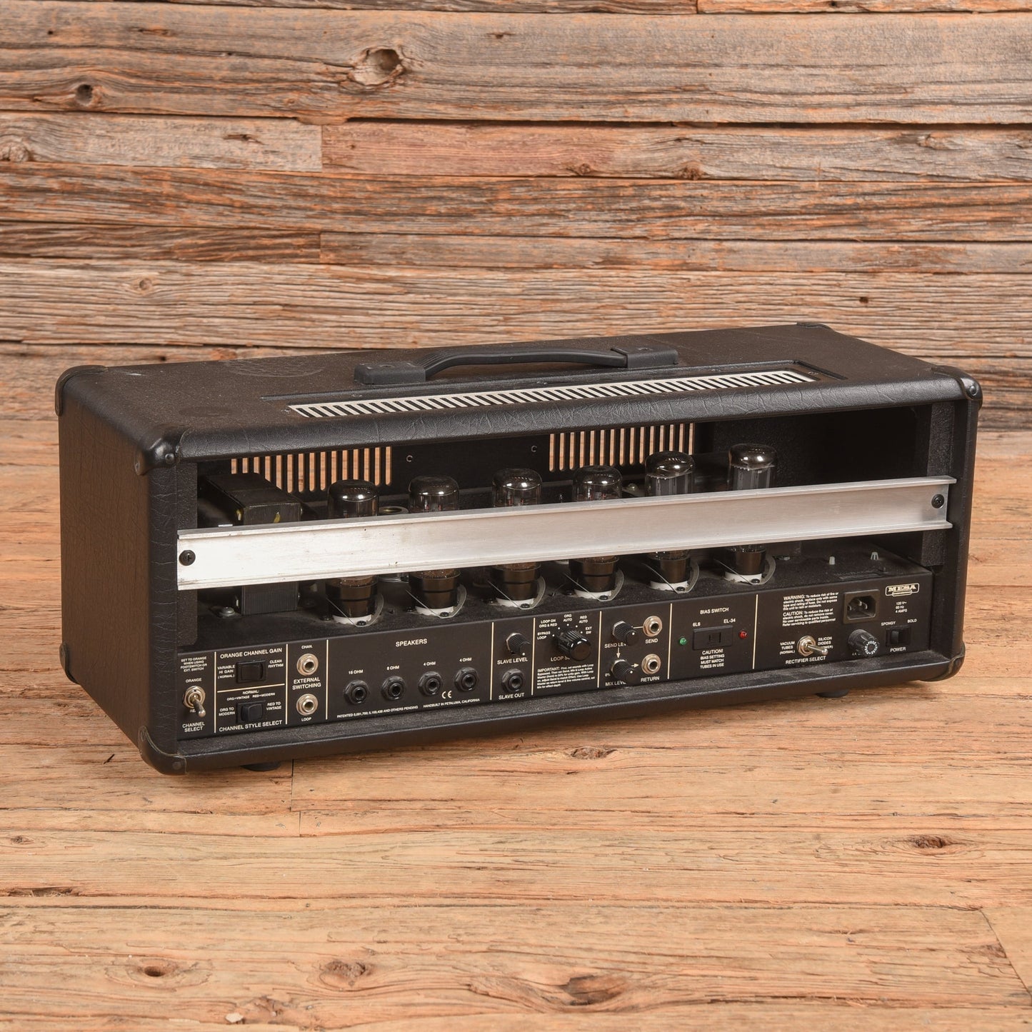 Mesa Boogie Dual Rectifier Solo Head 2-Channel 100-Watt Guitar Amp Head