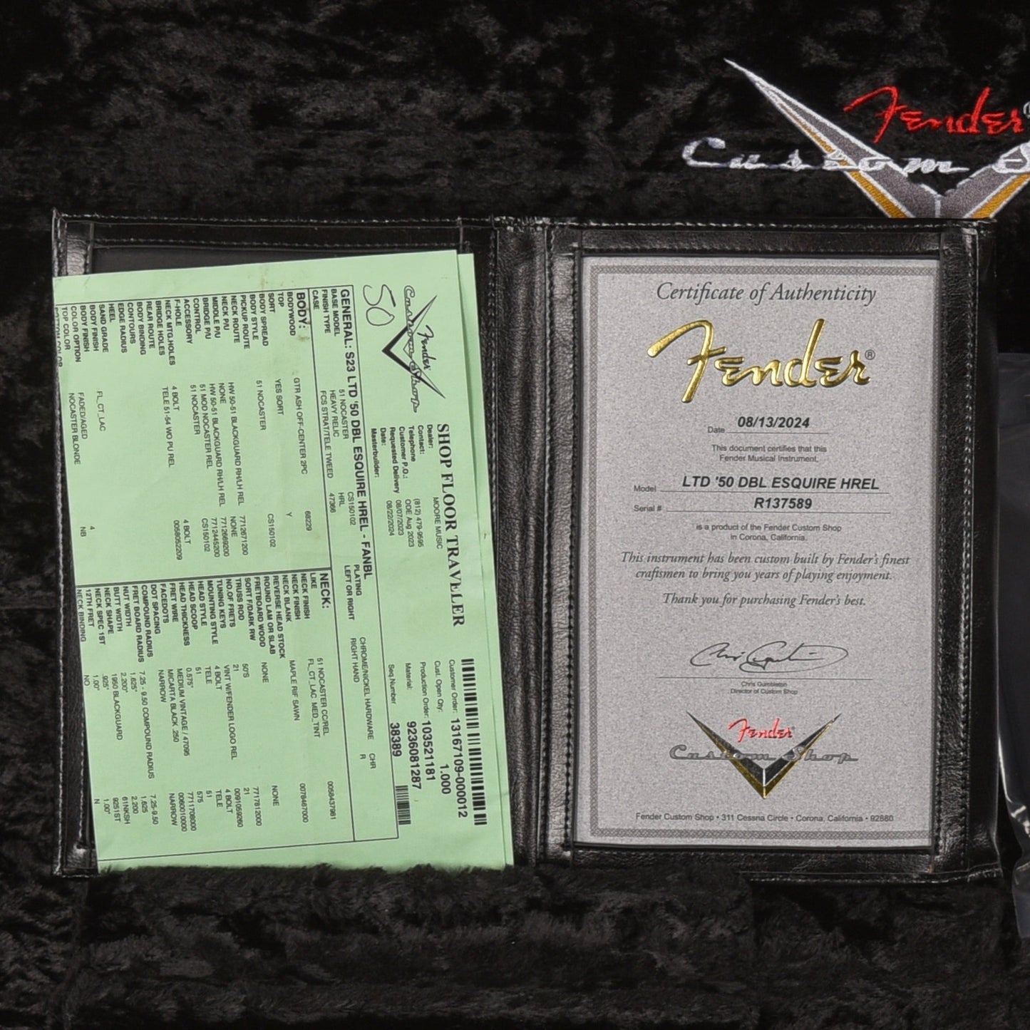Fender Custom Shop '50 Double Esquire Heavy Relic Blonde 2024