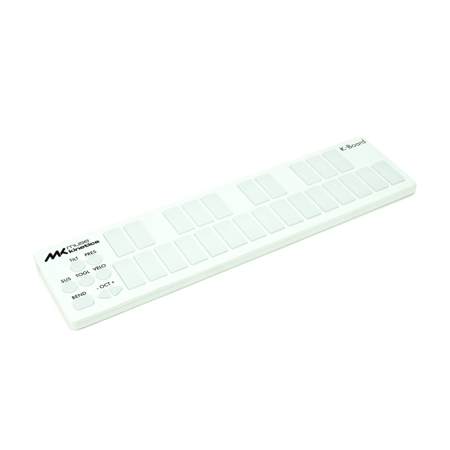 Muse Kinetics K-Board C USB MIDI Mini Keyboard Controller Snow