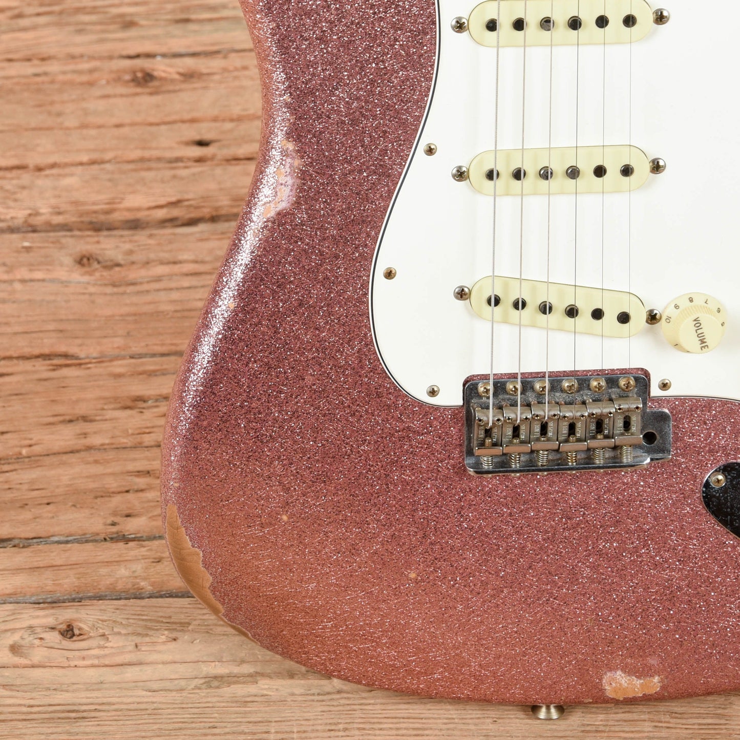 Fender Custom Shop '67 Stratocaster Reissue Relic Champagne Sparkle 2017