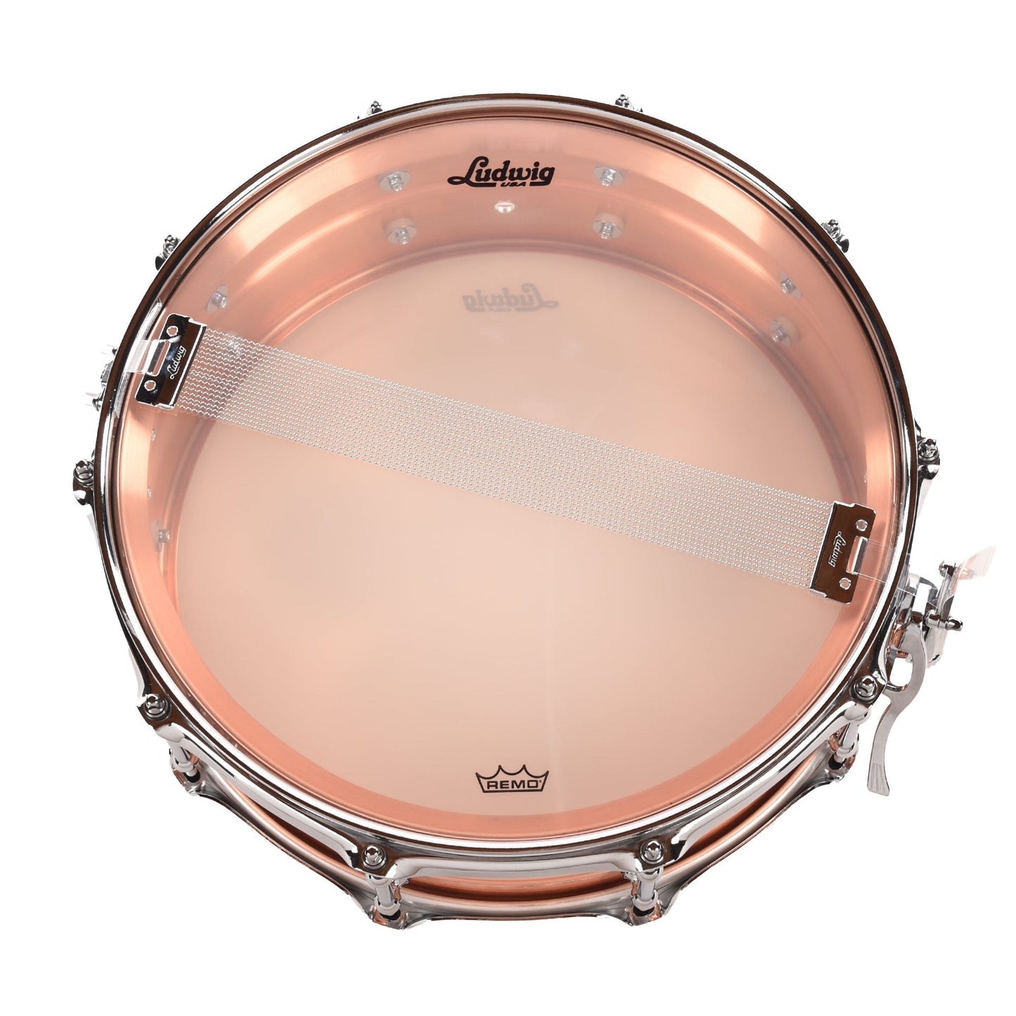 Ludwig 5x14 Copper Phonic Snare Drum w/Tube Lugs