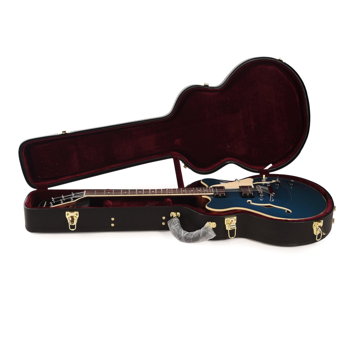 Orangewood Clementine Double Cutaway Chambered Electric Guitar Bluebird