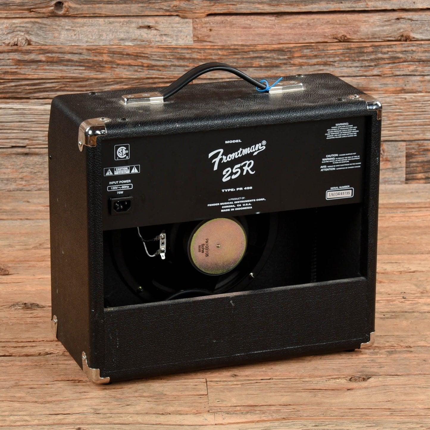 Fender Frontman 25R Series II 2-Channel 25-Watt 1x10"