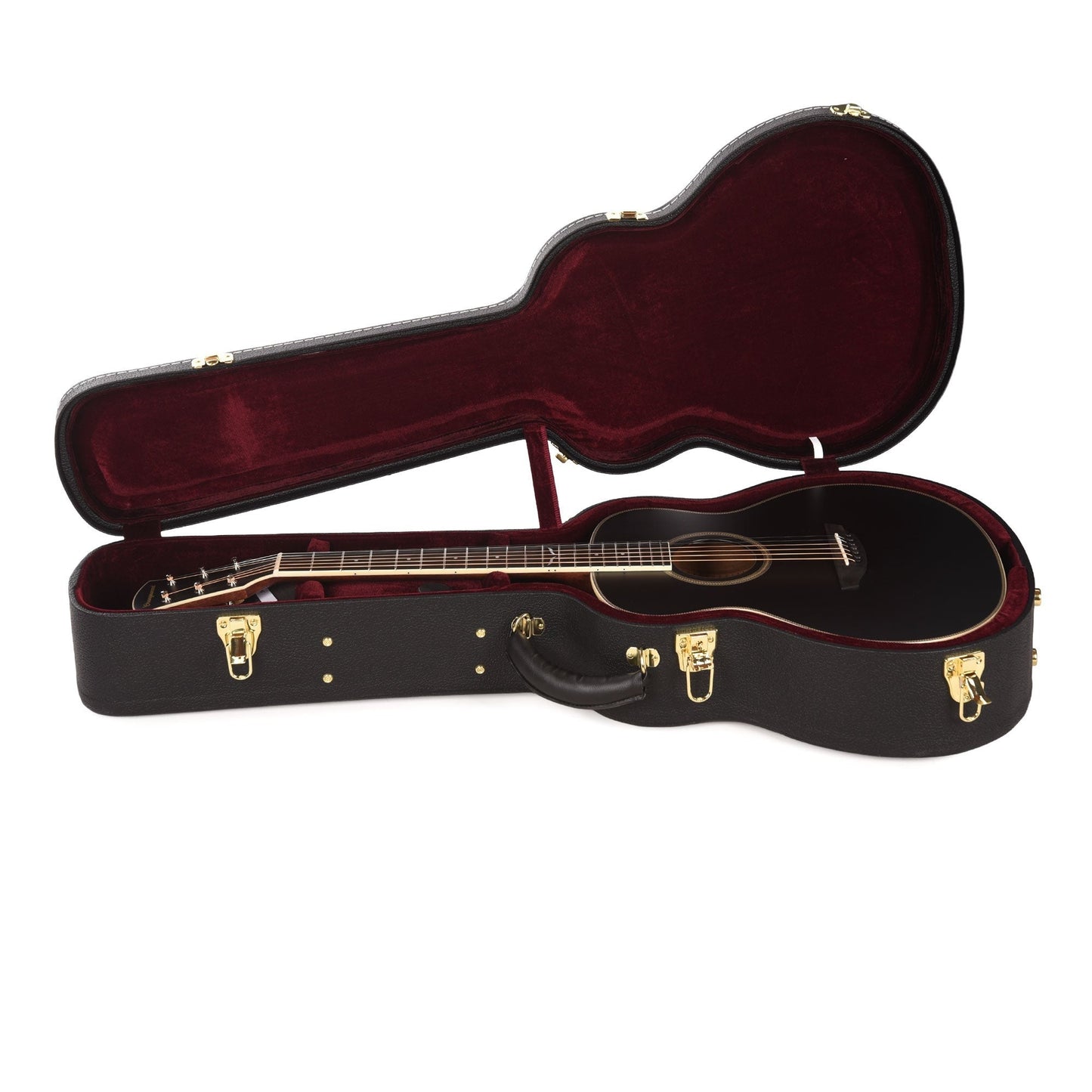 Orangewood Ava Jr Mini Grand Concert Acoustic Guitar Black Satin