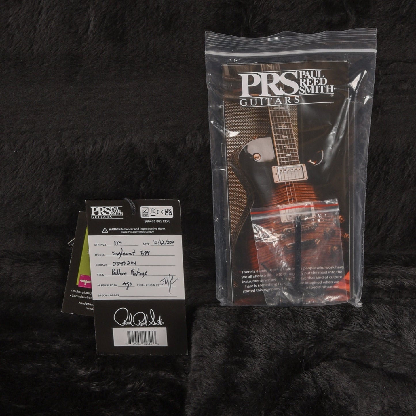 PRS Wood Library McCarty 593 Singlecut McCarty Sunburst 2024