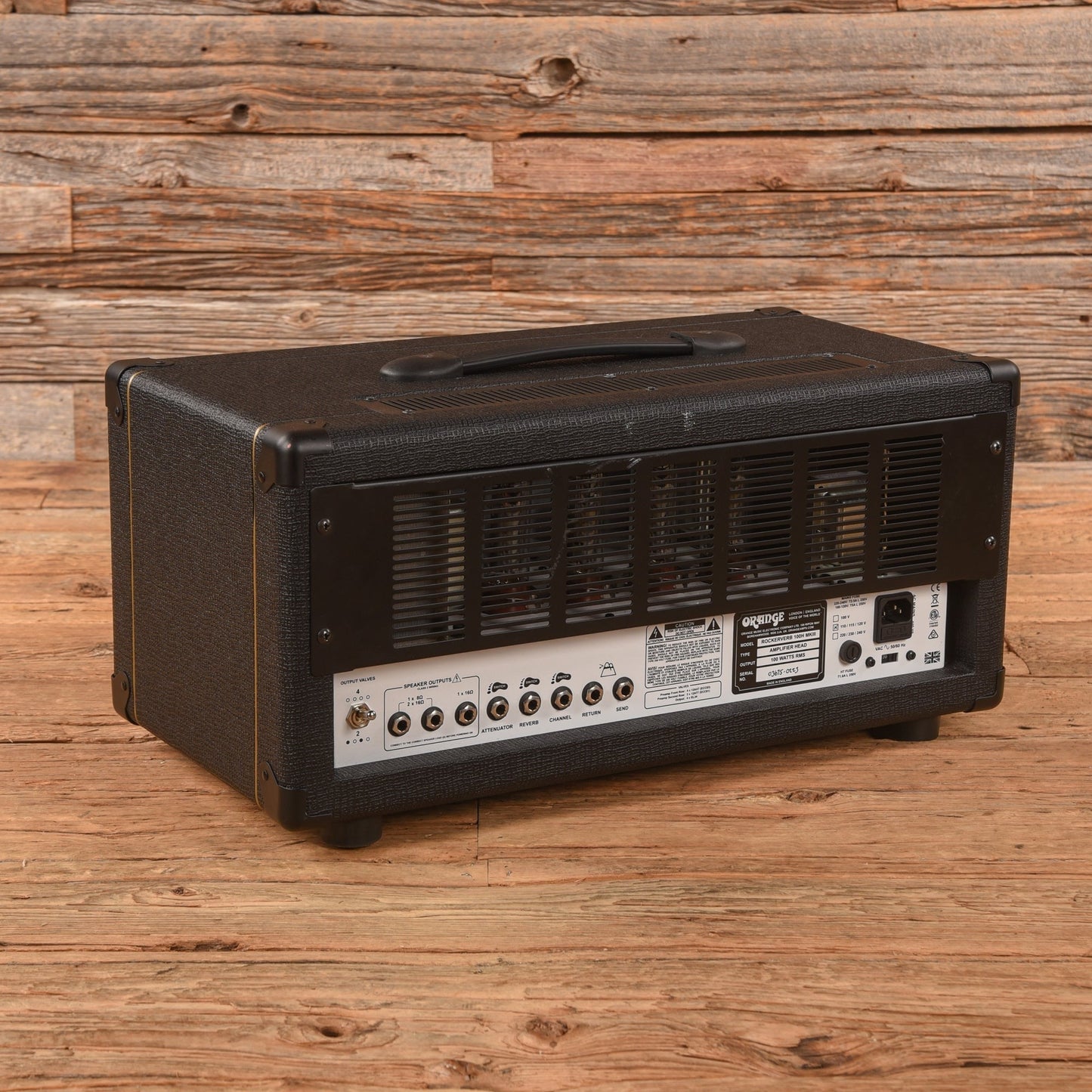 Orange Rockerverb 100 MK III 2-Channel 100-Watt Guitar Amp Head