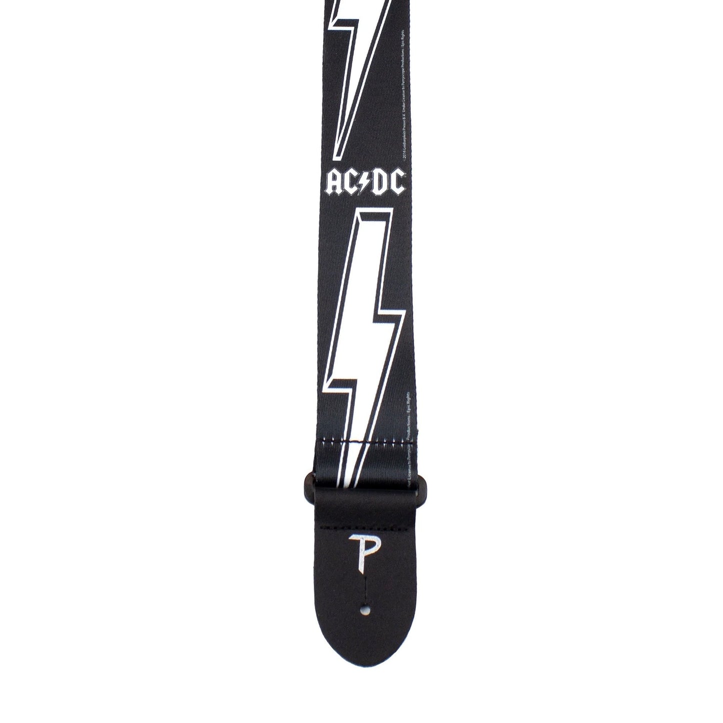 Perri's AC/DC Lightning Polyester Guitar Strap