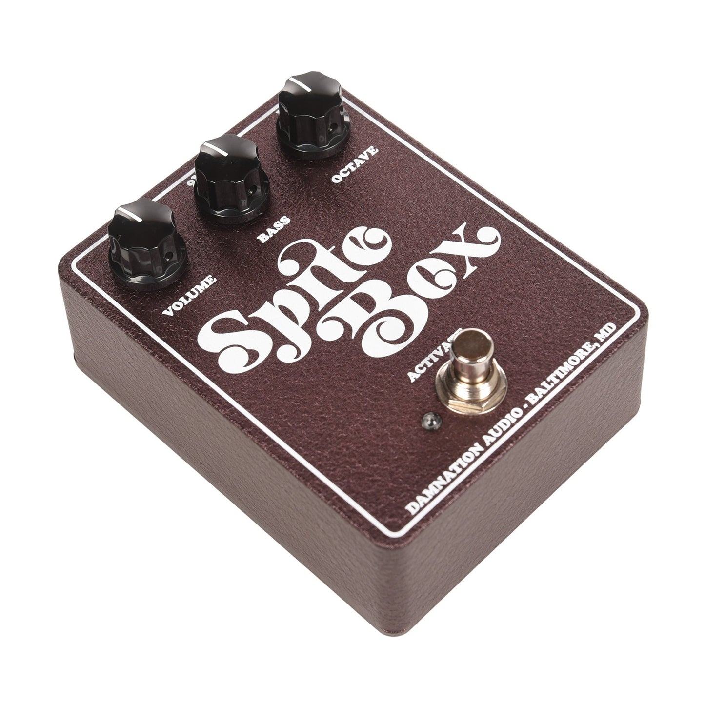Damnation Audio Spite Box Fuzz Pedal Retro Mauve
